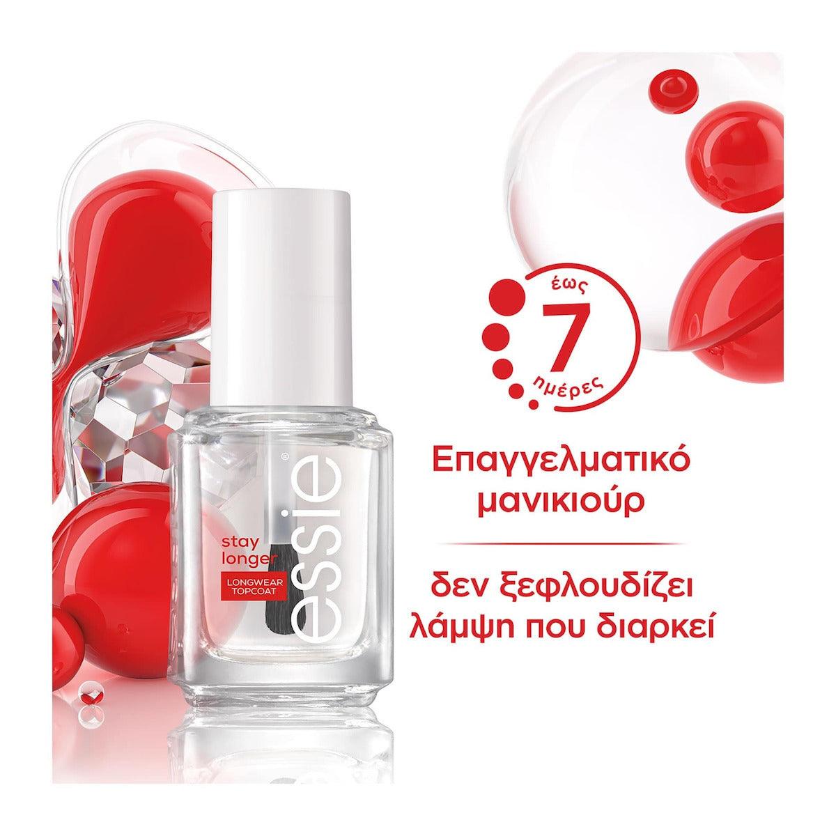 Essie Stay Longer Top Coat 13.5ml