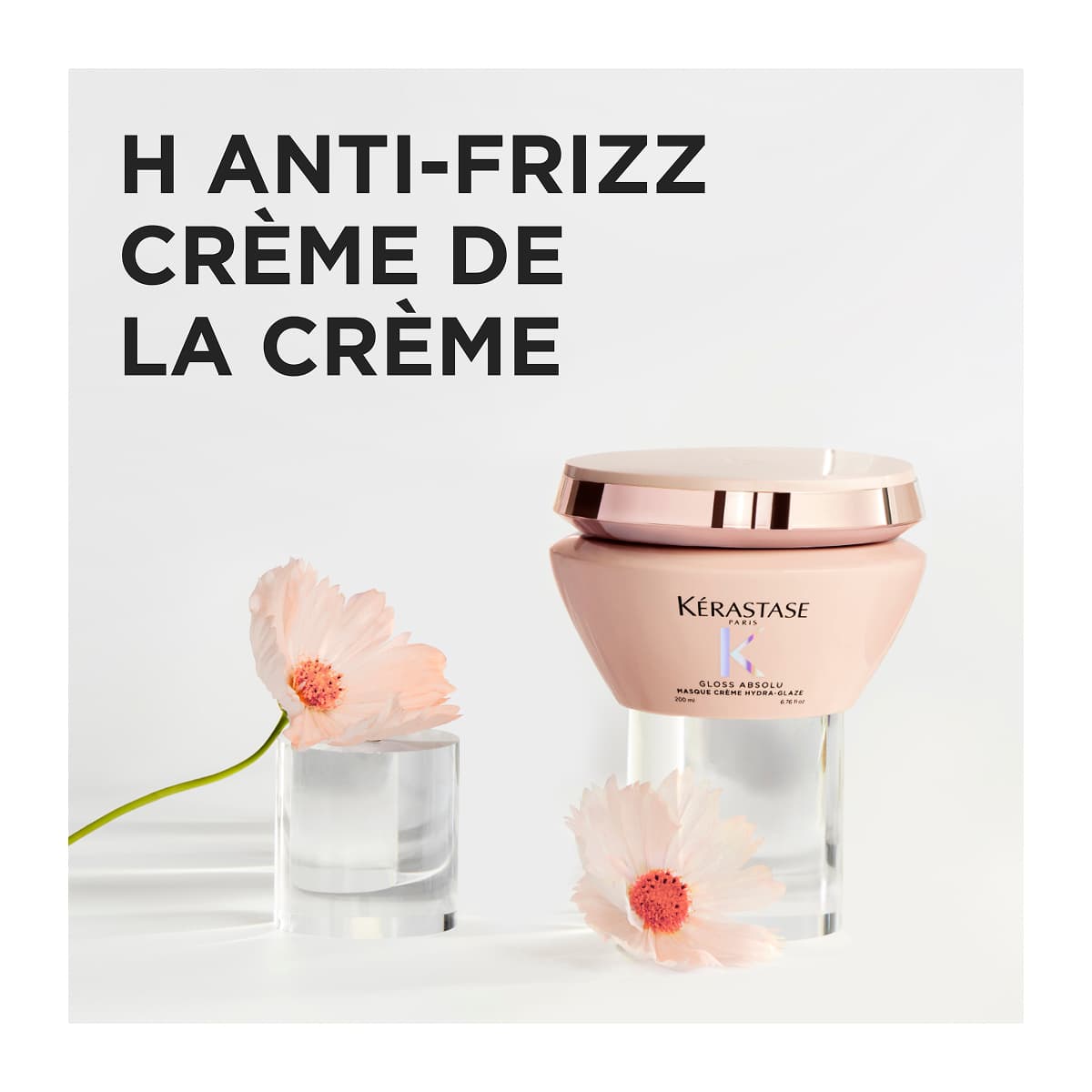 Kerastase Gloss Absolu Masque Creme Hydra Glaze Ενυδατική Κρεμώδης Μάσκα για Χοντρά και Ατίθασα Μαλλιά 200ml 5