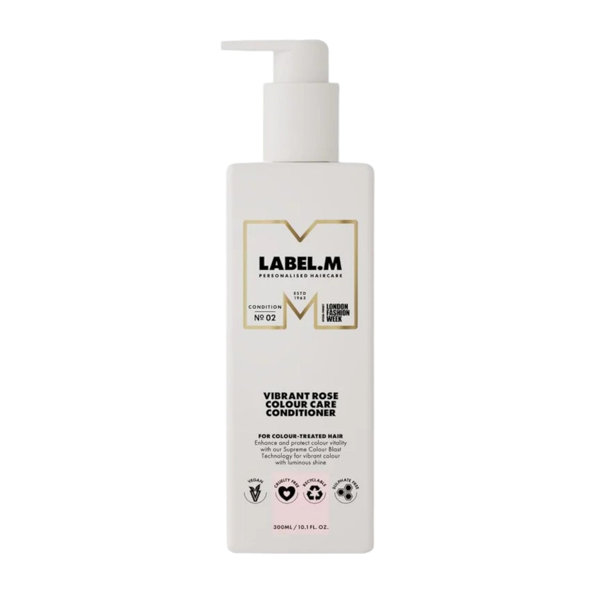 Label.m Vibrant Rose Color Care Conditioner Προστασία & Λάμψη για Βαμμένα Μαλλιά