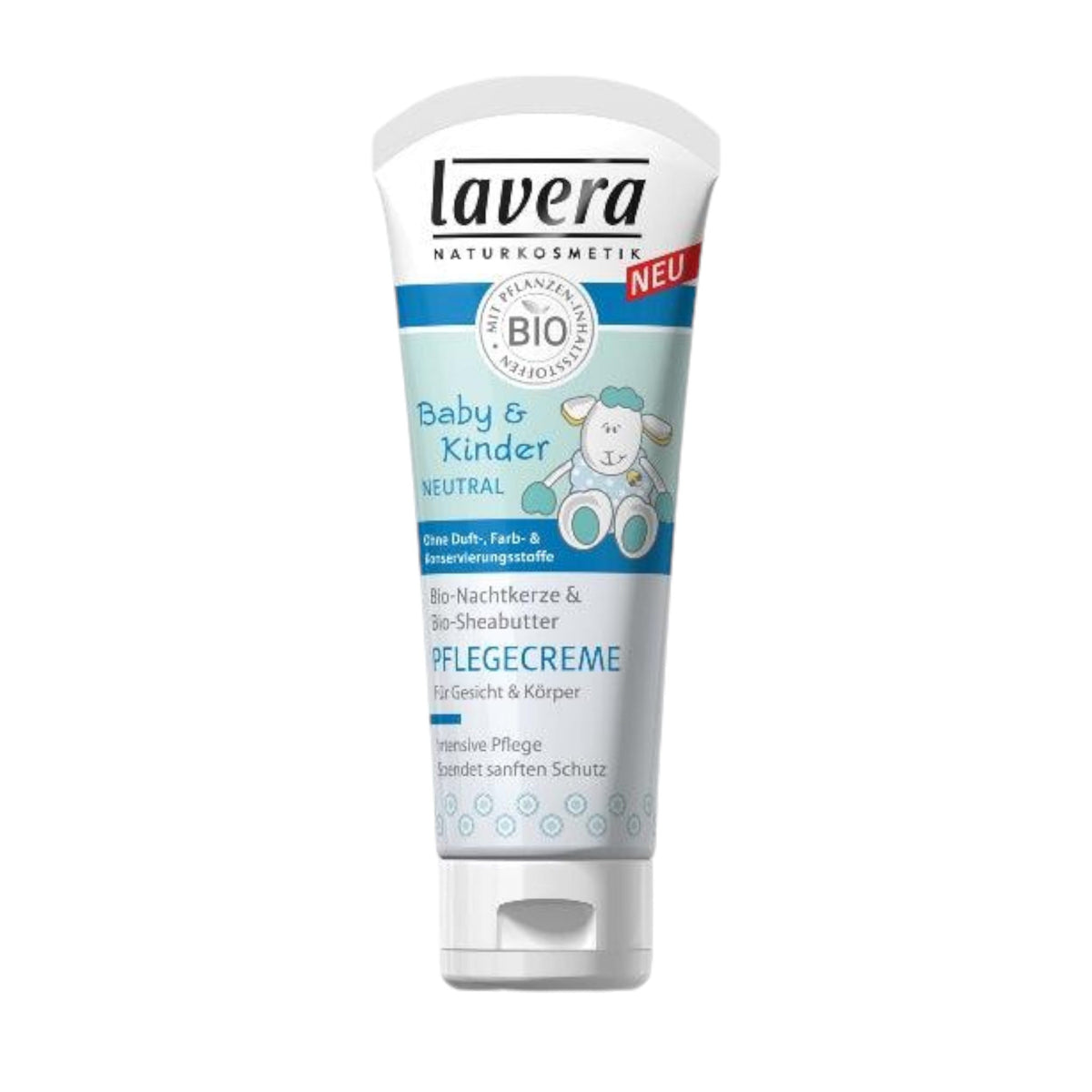 Lavera Baby & Kinder Neutral Κρέμα Φροντίδας Για Μωρά Για Το Πρόσωπο Και Το Σώμα 75ml