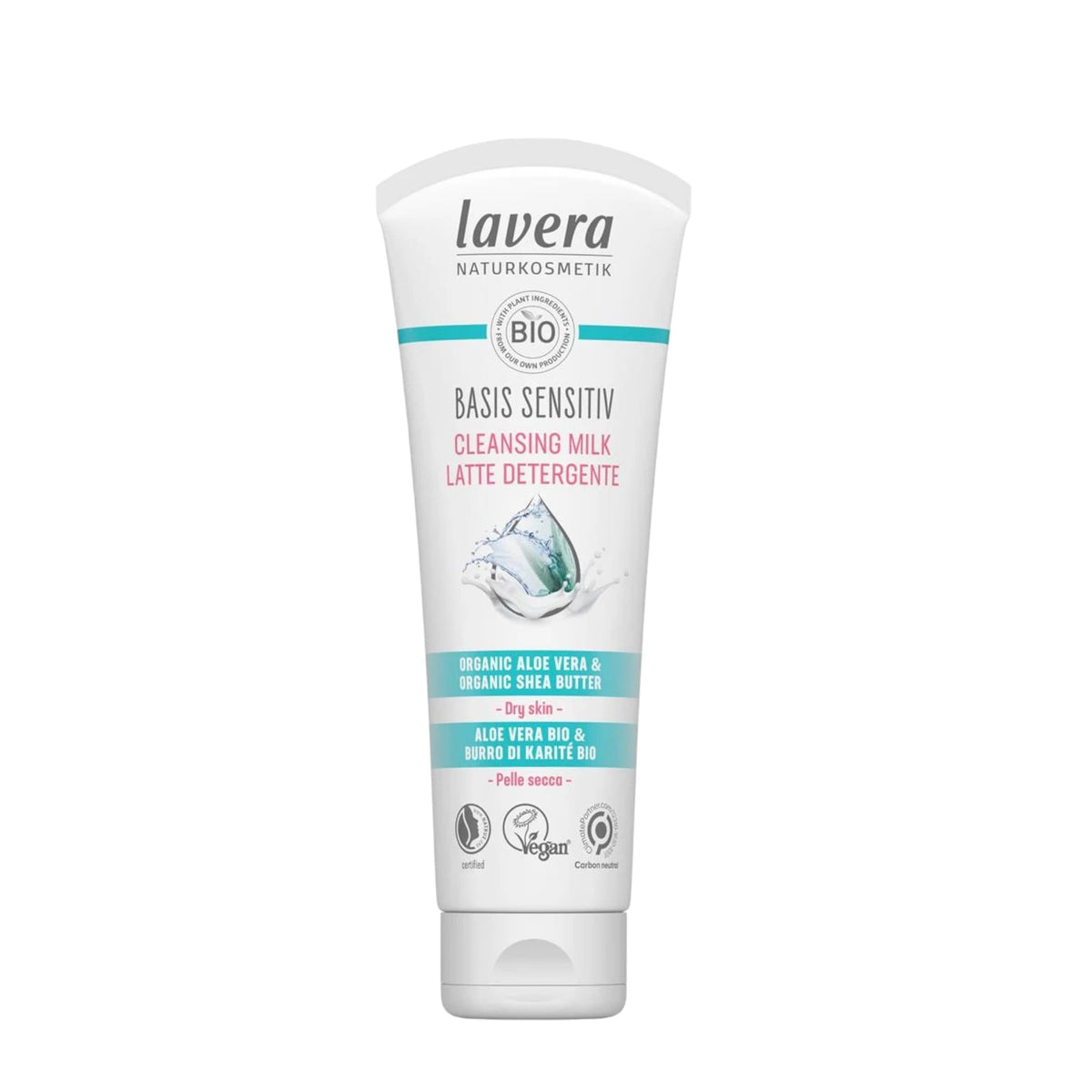 Lavera Basis Sensitiv Cleansing Milk 125ml