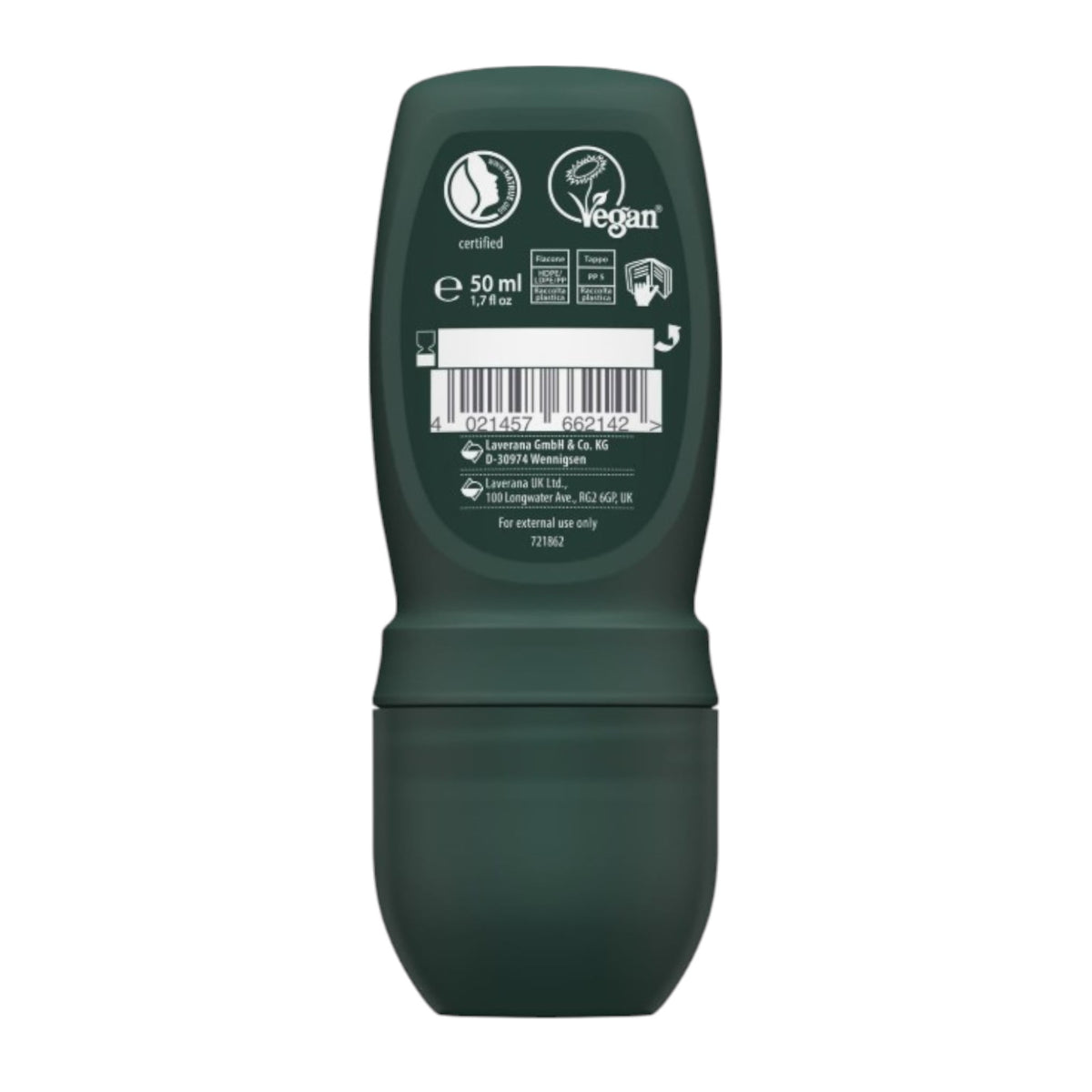 Lavera Men Sensitiv 24h Deo Roll-On Χωρίς Αλουμίνιο 50ml 3