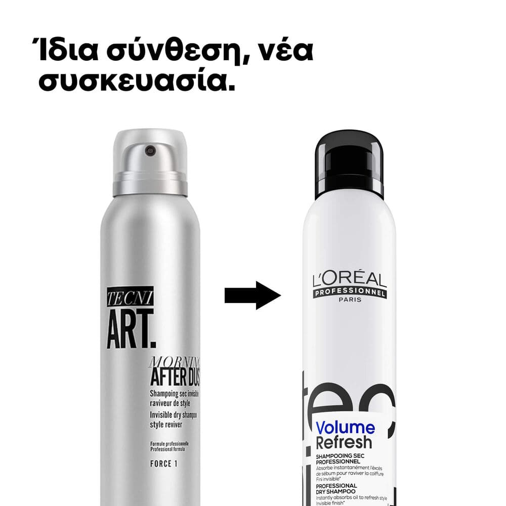 L’Oreal Professionnel Tecni.ART Volume Refresh Dry Shampoo Ξηρό Σαμπουάν Όγκου 200ml