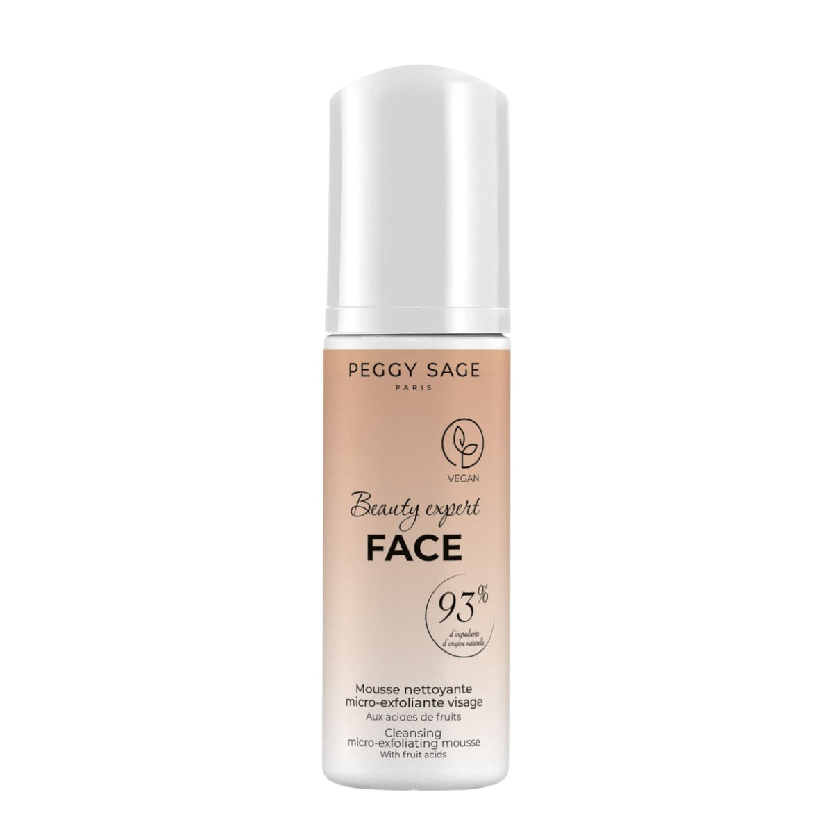 Peggy Sage Beauty Expert Face Cleansing Micro Exfoliating Mousse Αφρός Καθαρισμού Προσώπου με Μικροαπολέπιση 150ml 1
