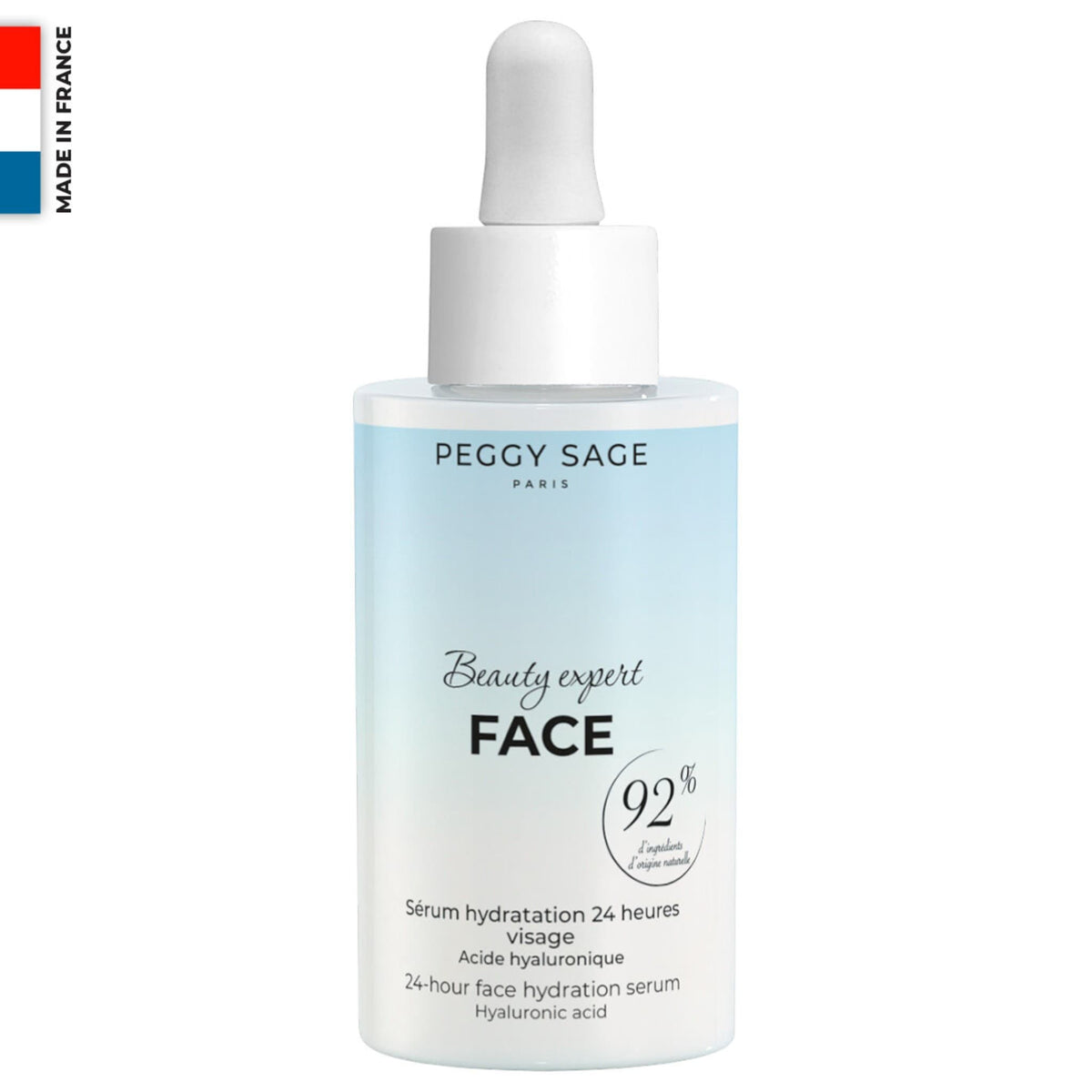 Peggy Sage Beauty Expert Face 24-Hour Face Hydration Serum Ορός 24ωρης Ενυδάτωσης Προσώπου Mε Υαλουρονικό Οξύ 32ml 1