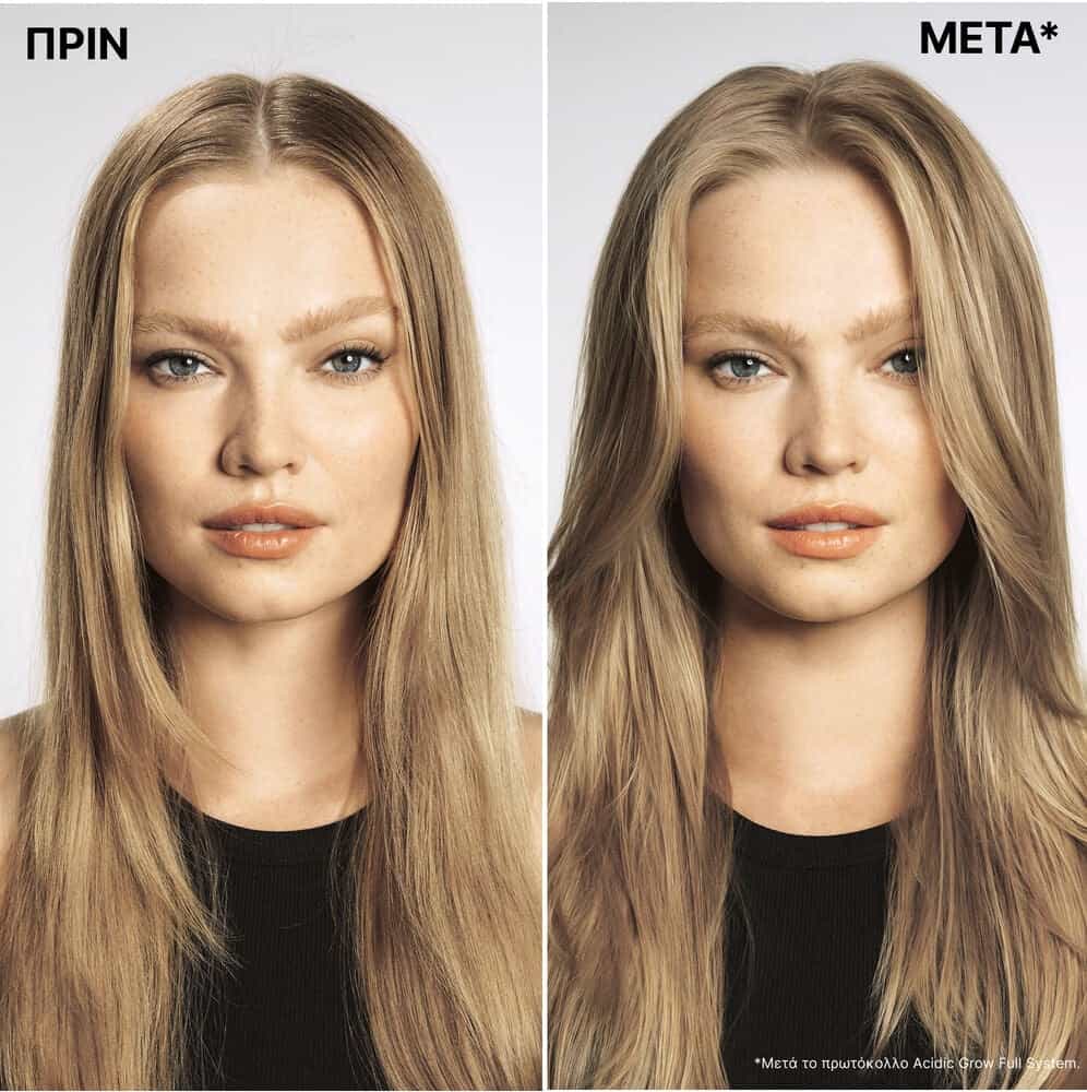 Redken Acidic Grow Full System Conditioner Πύκνωσης για Λεπτά Μαλλιά 1000ml 3
