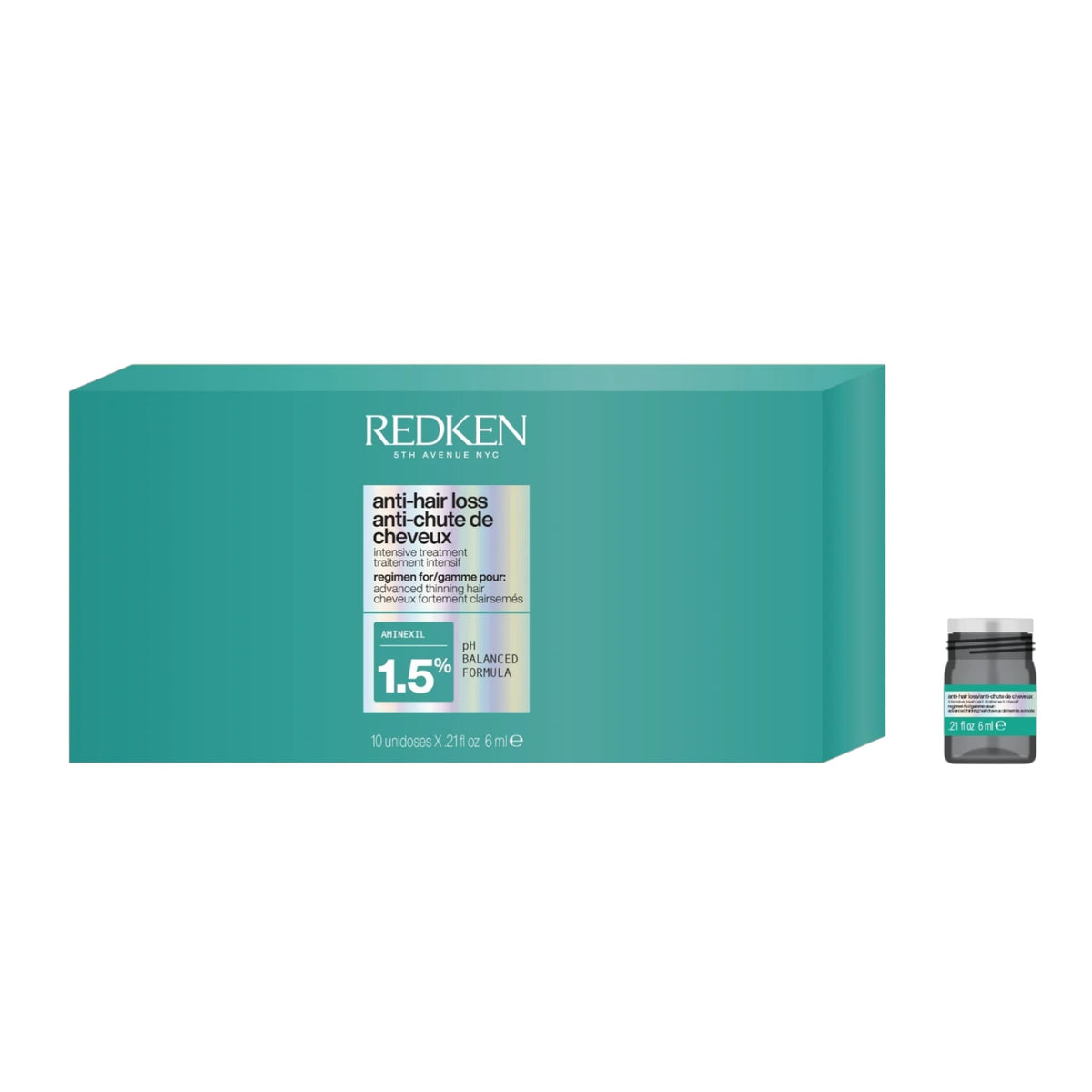 Redken Anti-Hair Loss Intensive Treatment Θεραπεία Κατά Της Τριχόπτωσης 10*6ml 1