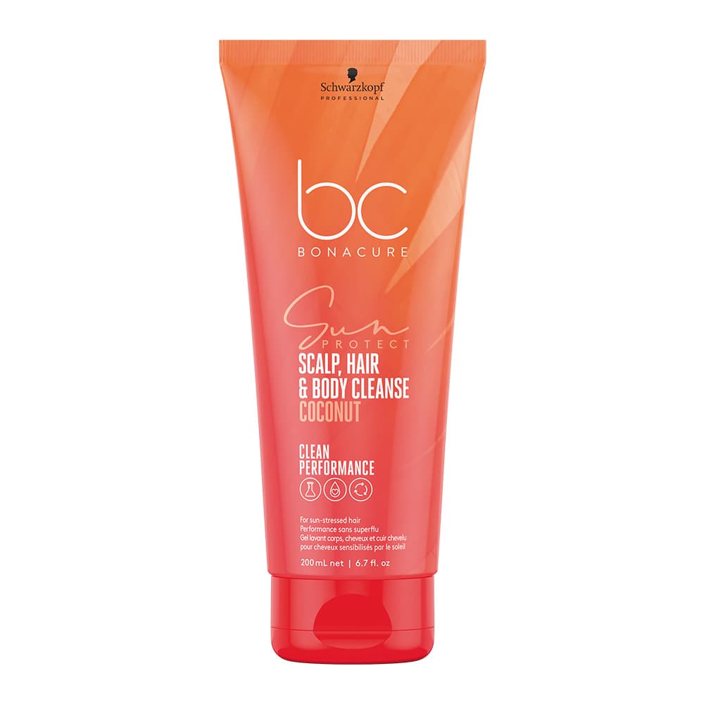 Schwarzkopf Professional BC Bonacure Sun Protect 3-in-1 Scalp, Hair & Body Cleanse 200ml