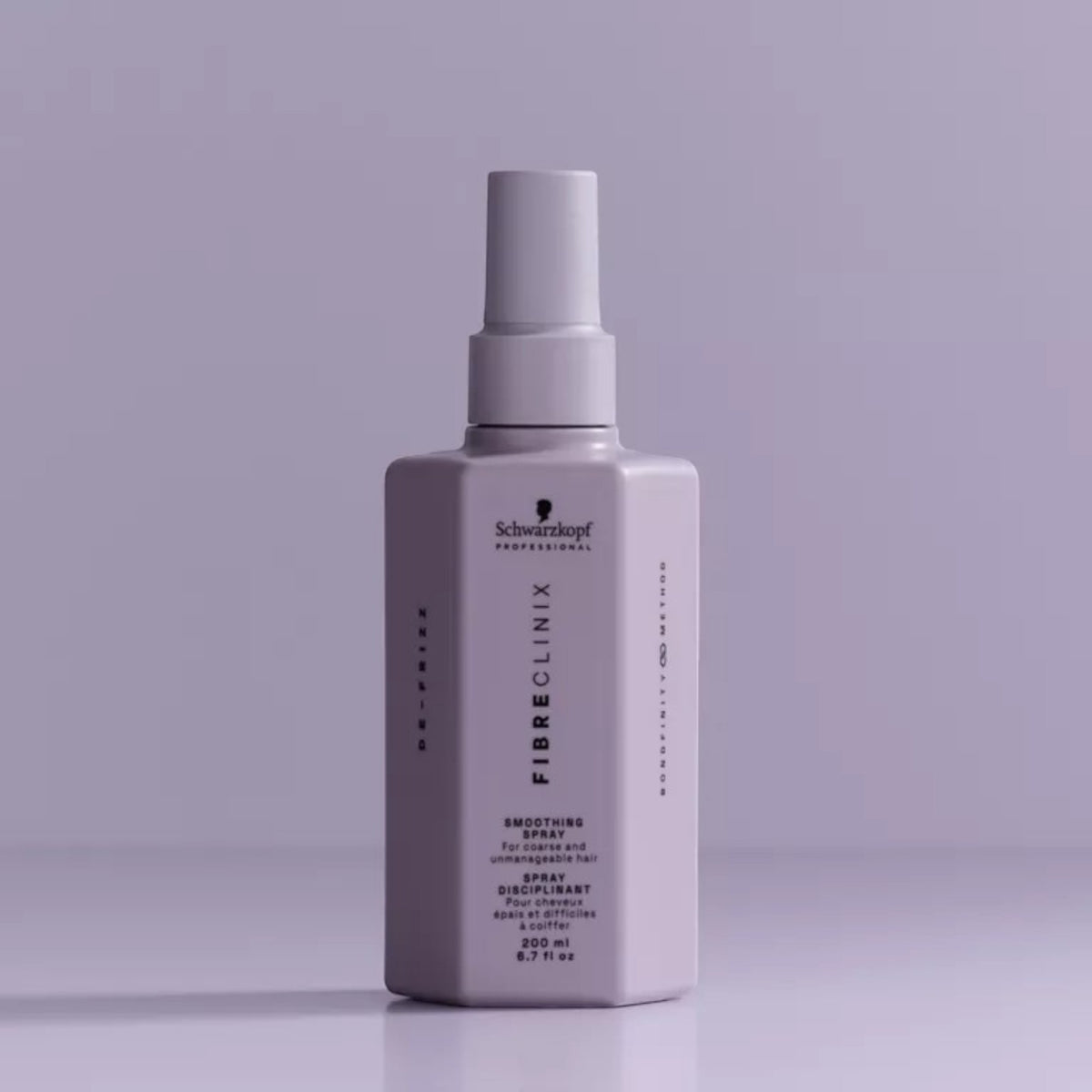 Schwarzkopf Professional Fibre Clinix De-Frizz Smoothing Spray Για Χοντρά Ατίθασα Μαλλιά 200ml