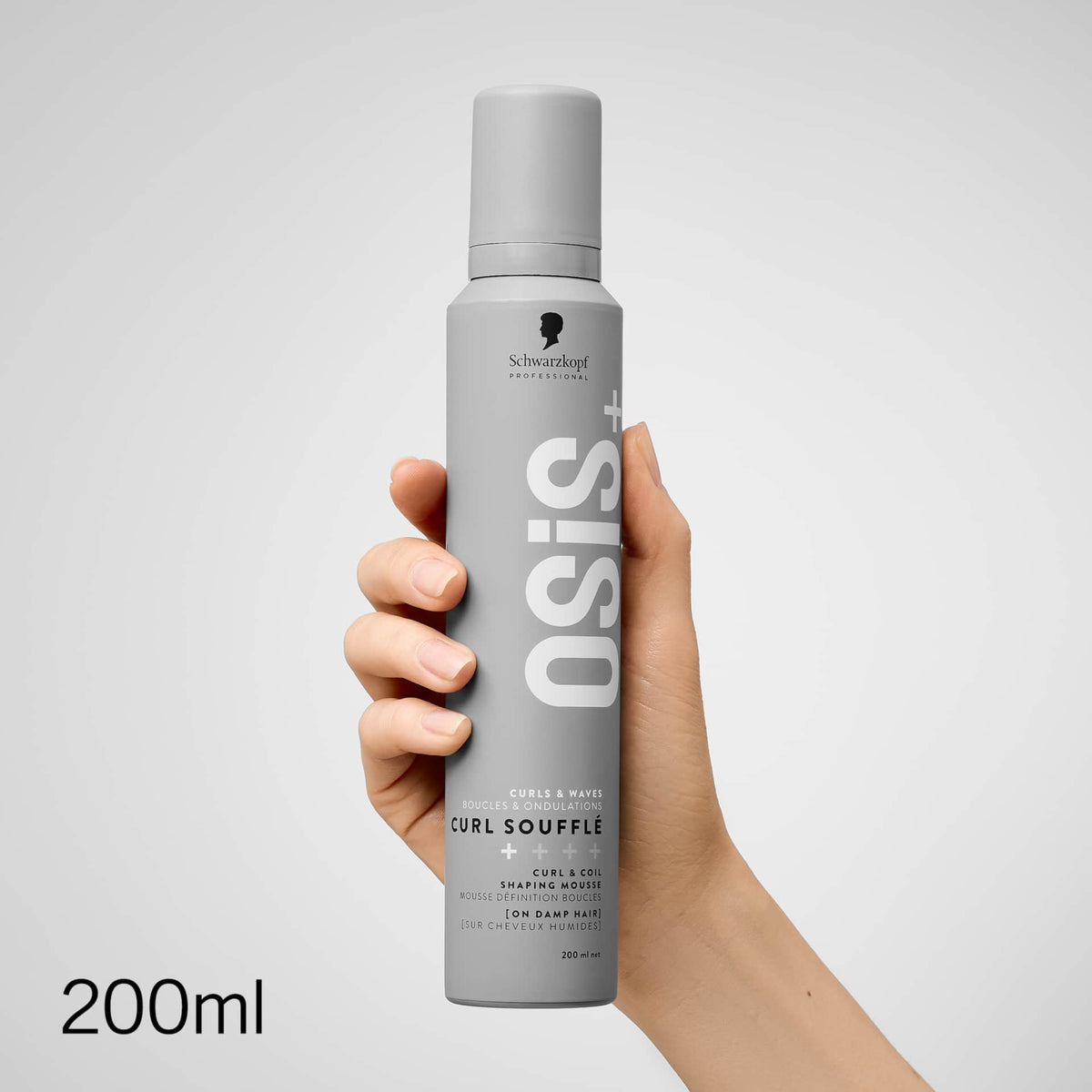 Schwarzkopf Professional Osis+ Curl Souffle Αφρός Περιποίησης για Μπούκλες 200ml 3
