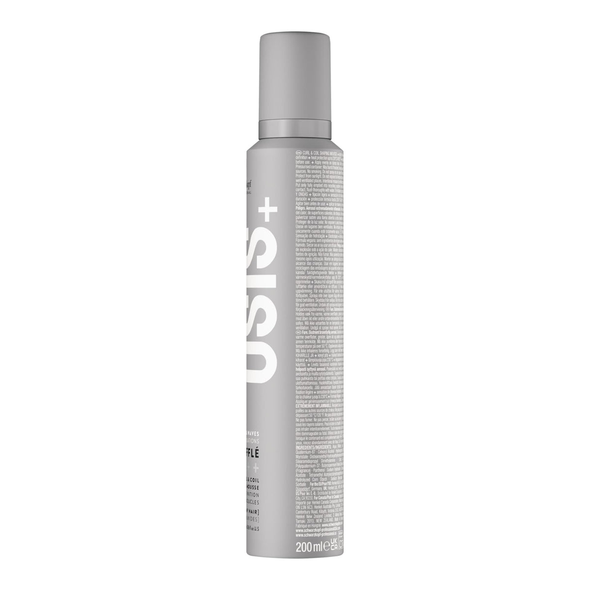 Schwarzkopf Professional Osis+ Curl Souffle Αφρός Περιποίησης για Μπούκλες 200ml 4