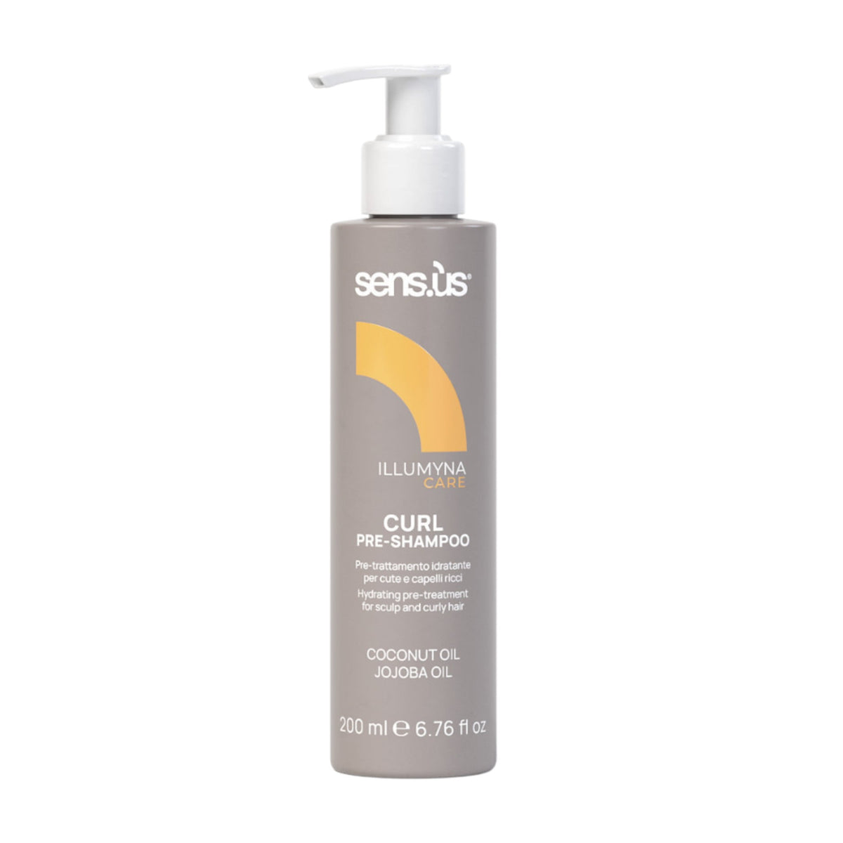Sensus Illumyna Care Curl Pre-Shampoo Θεραπεία Ενυδάτωσης για Σγουρά Μαλλιά 200ml 1