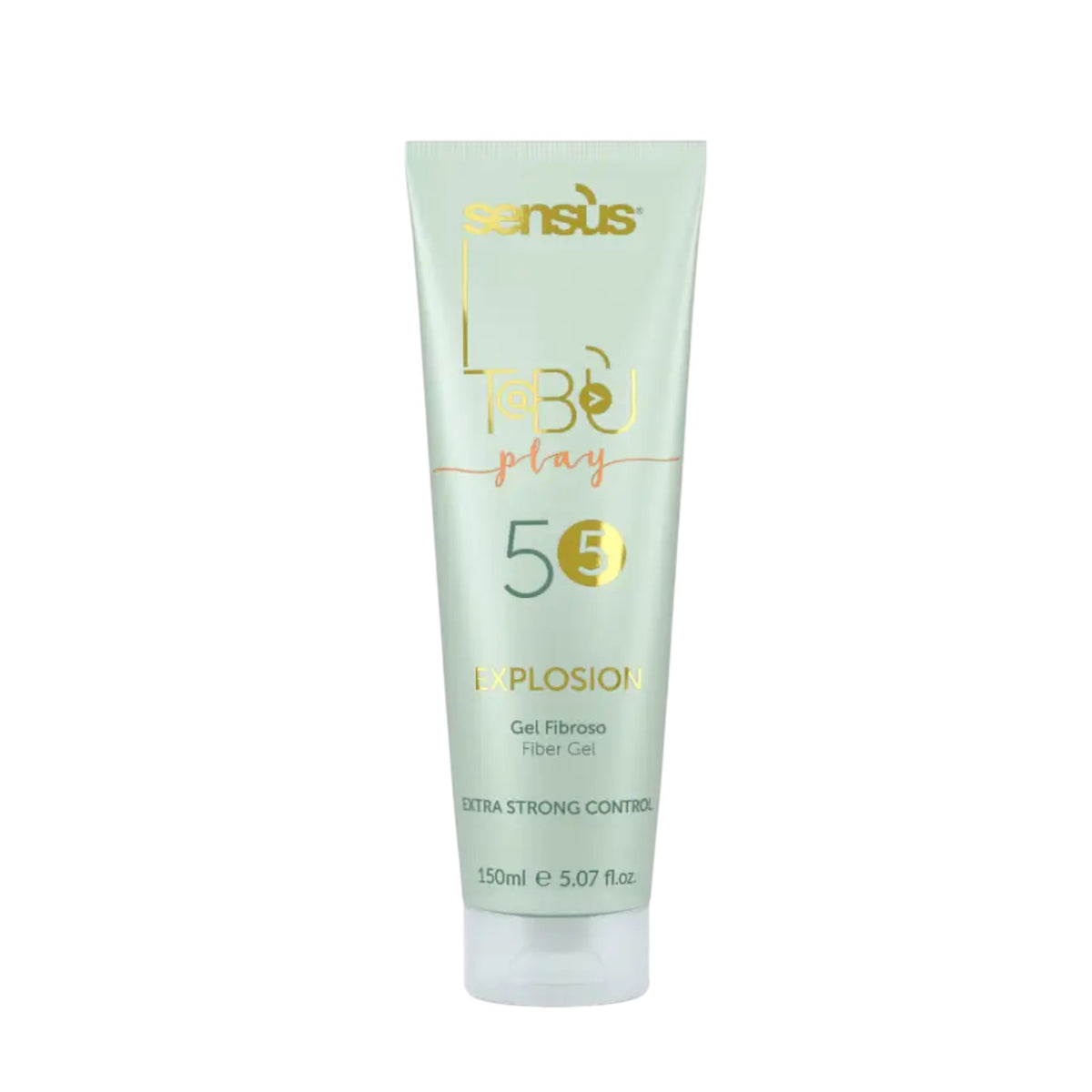 Sensus Tabu Play Explosion Fiber Gel Τζελ Μαλλιών με Πολύ Δυνατό Κράτημα 150ml 1