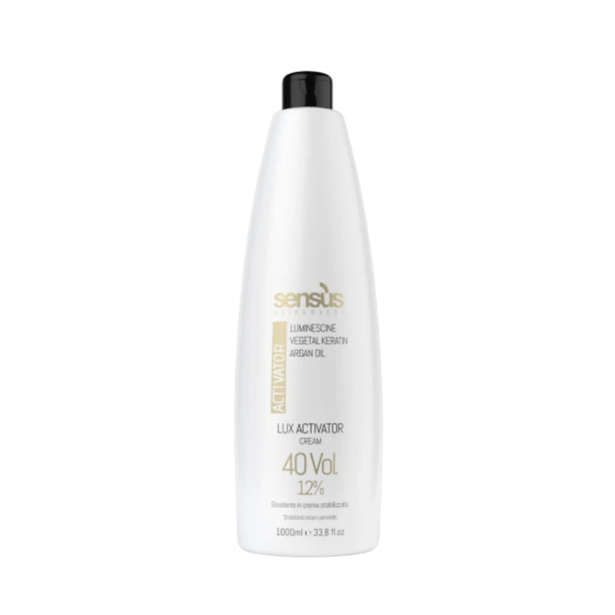 Sensus Lux Activator Cream 40 Vol Οξειδωτική Κρέμα Βαφής 1000ml 1