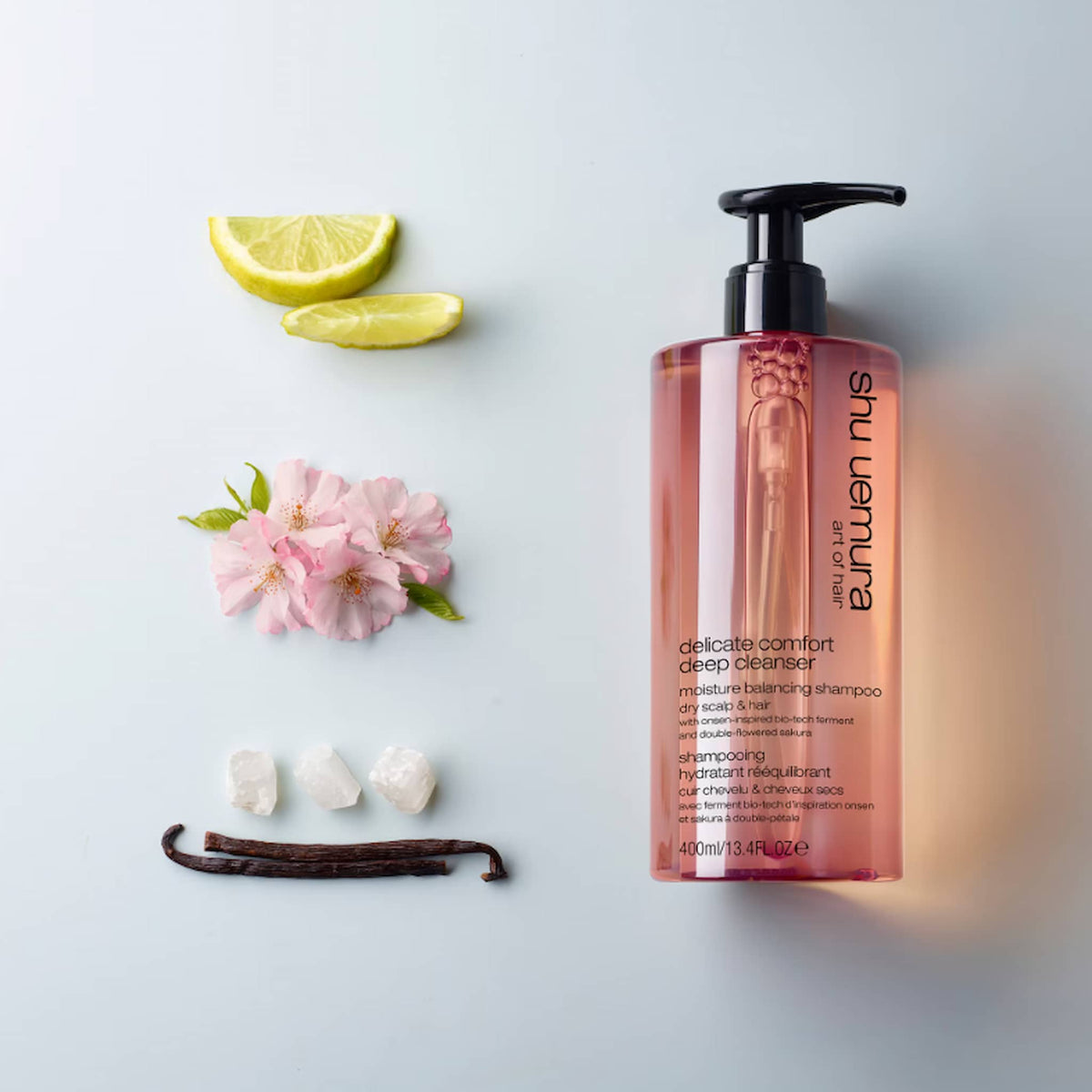 Shu Uemura Art Of Hair Delicate Comfort Dry Scalp And Hair Σαμπουάν Για Ξηρό Τριχωτό Και Μαλλιά 400ml