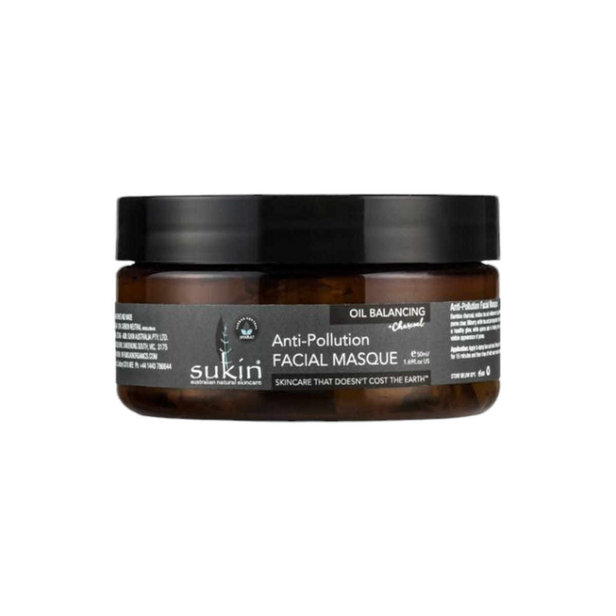 Sukin Naturals Oil Balancing Anti-Pollution Facial Masque 100ml