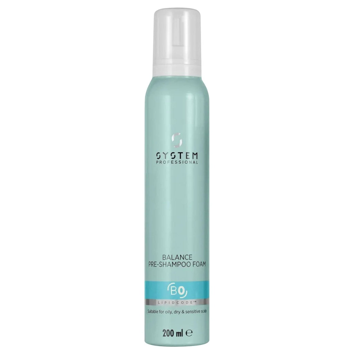 System Professional Balance Pre-Shampoo Foam Αφρός Καθαρισμού για Ευαίσθητο Τριχωτό 200ml 1