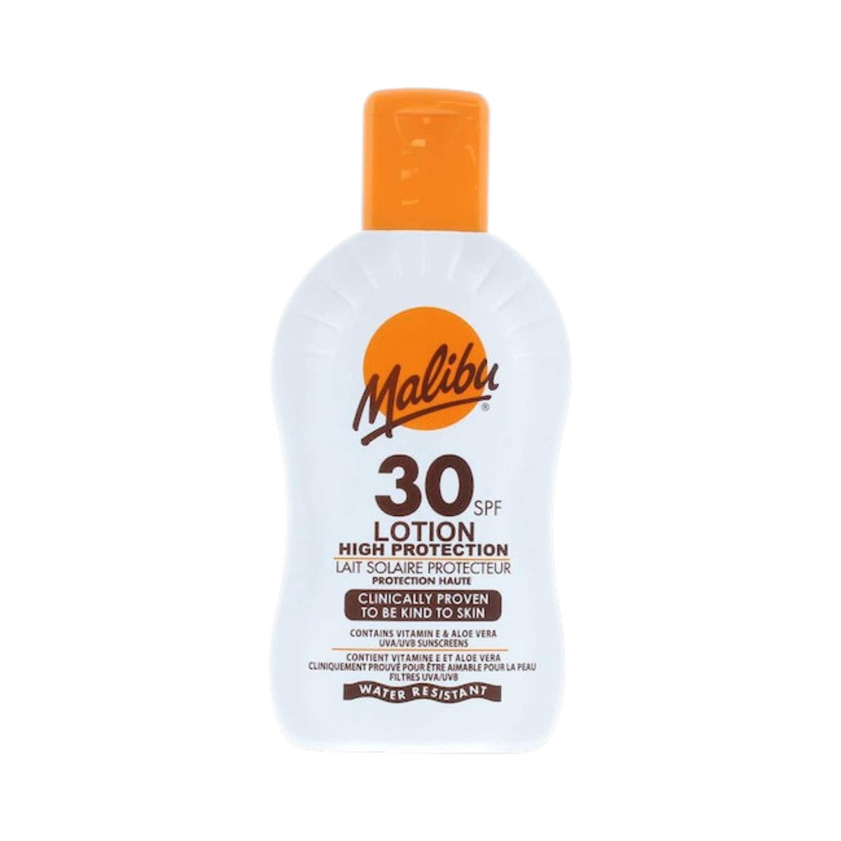 Malibu Αντηλιακή Αδιάβροχη Λοσιόν για το Σώμα με SPF30 200ml 1