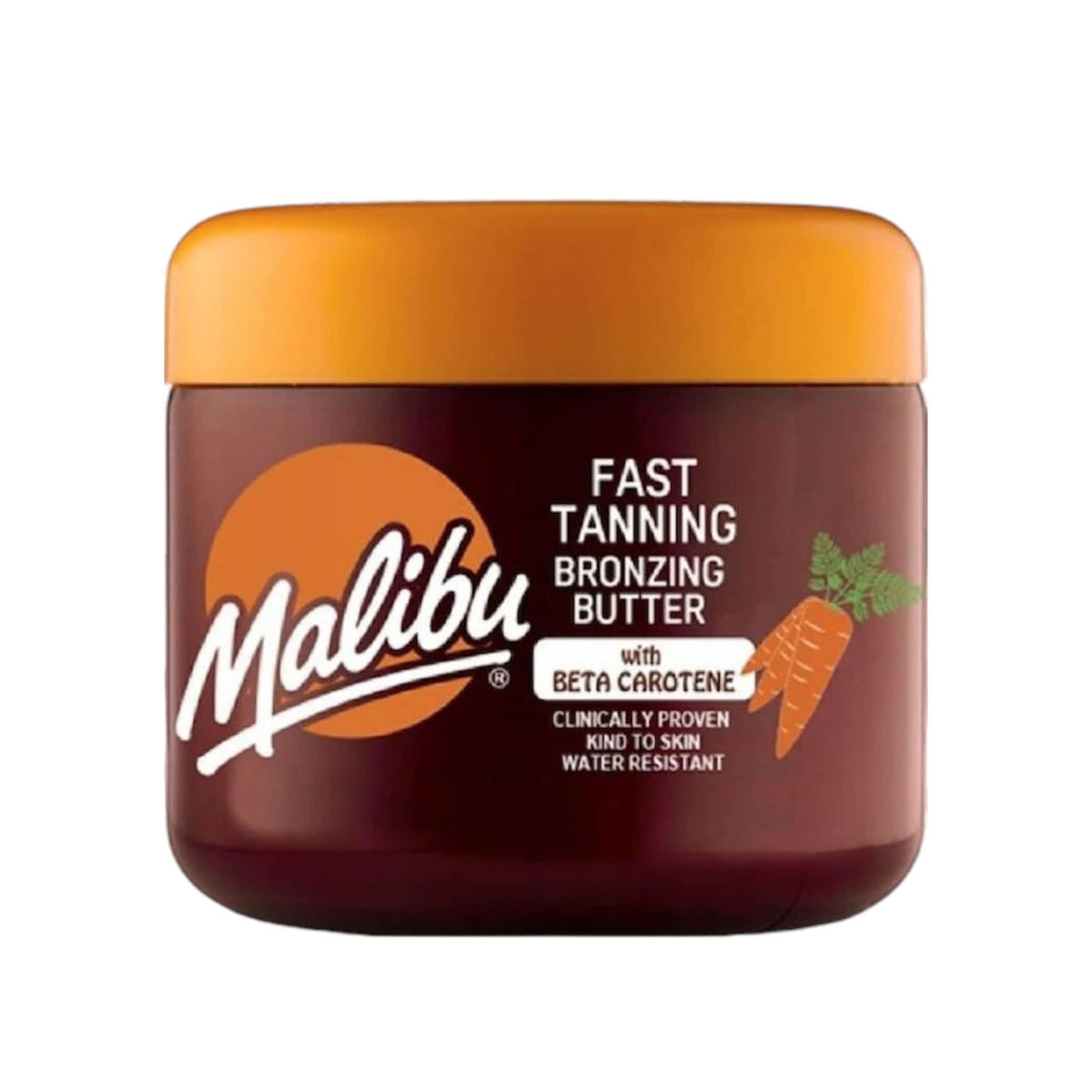 Malibu Fast Tanning Bronzing Butter Βούτυρο Μαυρίσματος με Βήτα Καροτίνη 300ml 1
