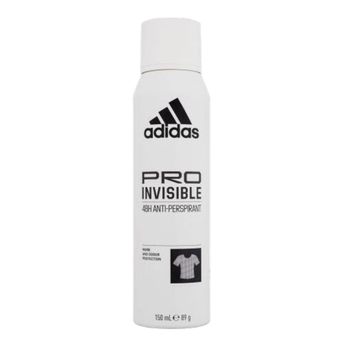 Adidas Deo Spray Pro Invisible Αποσμητικό Σώματος σε Σπρέι 150ml 1