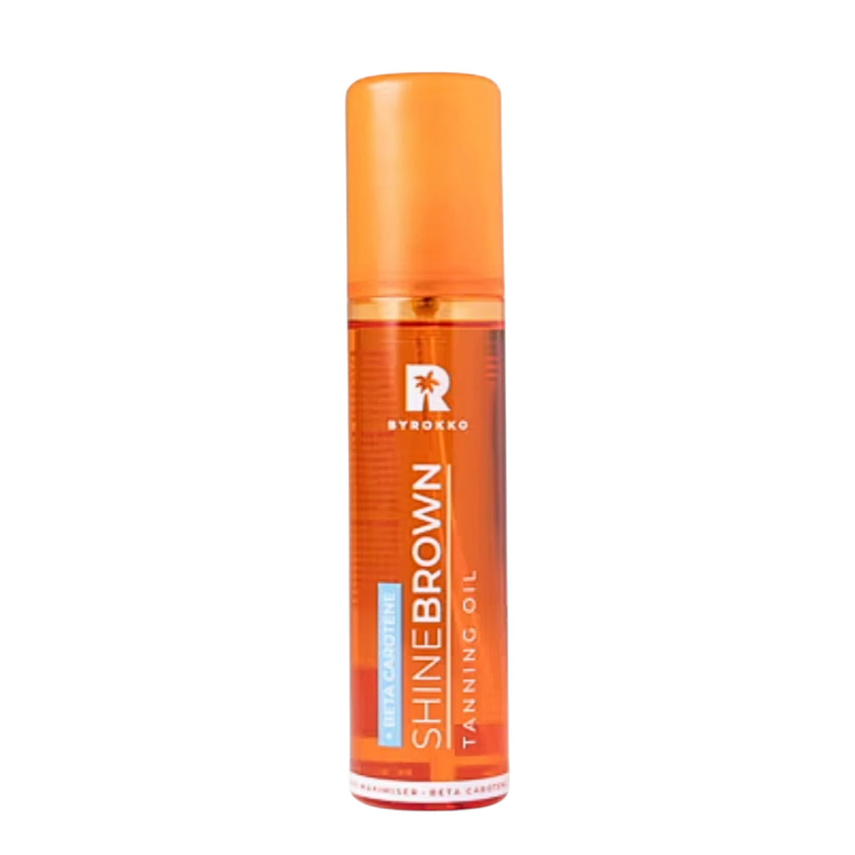 Byrokko Shine Brown Beta Carotene Oil Tanning Radiant Skin Λάδι Μαυρίσματος με Βήτα Καροτίνη 150ml 1