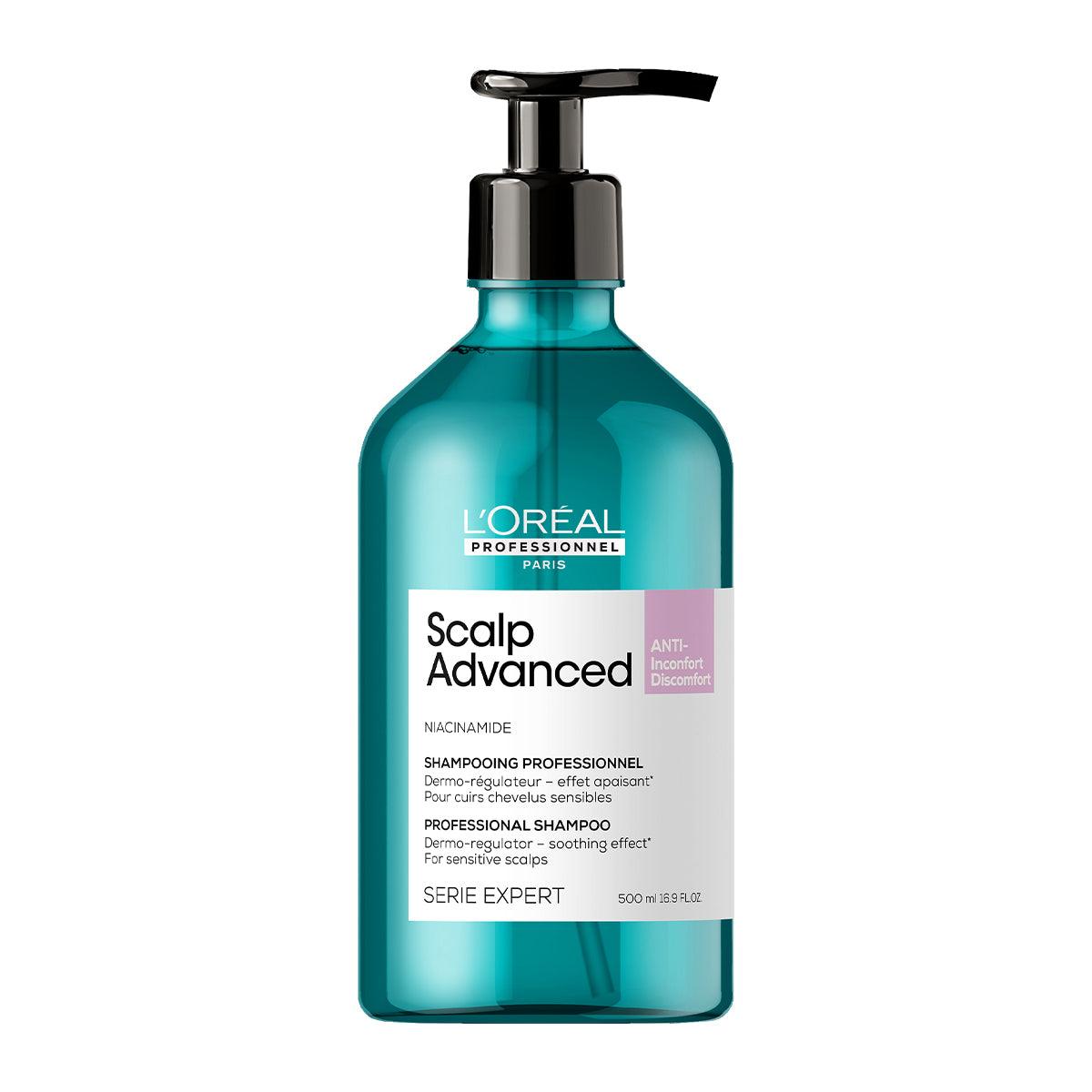 L'Oreal Professionnel Serie Expert Scalp A-Discomfort Σαμπουάν Για Το Ευαίσθητο Τριχωτό 500ml
