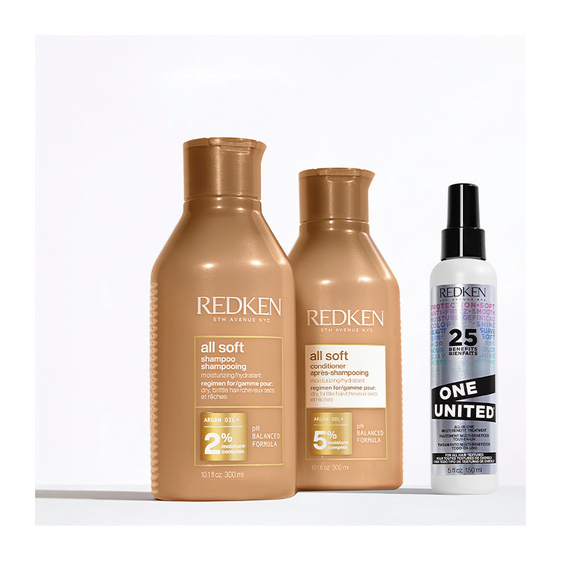 Redken All Soft Conditioner Απαλότητας Και Λάμψης Για Αφυδατωμένα Μαλλιά 300ml