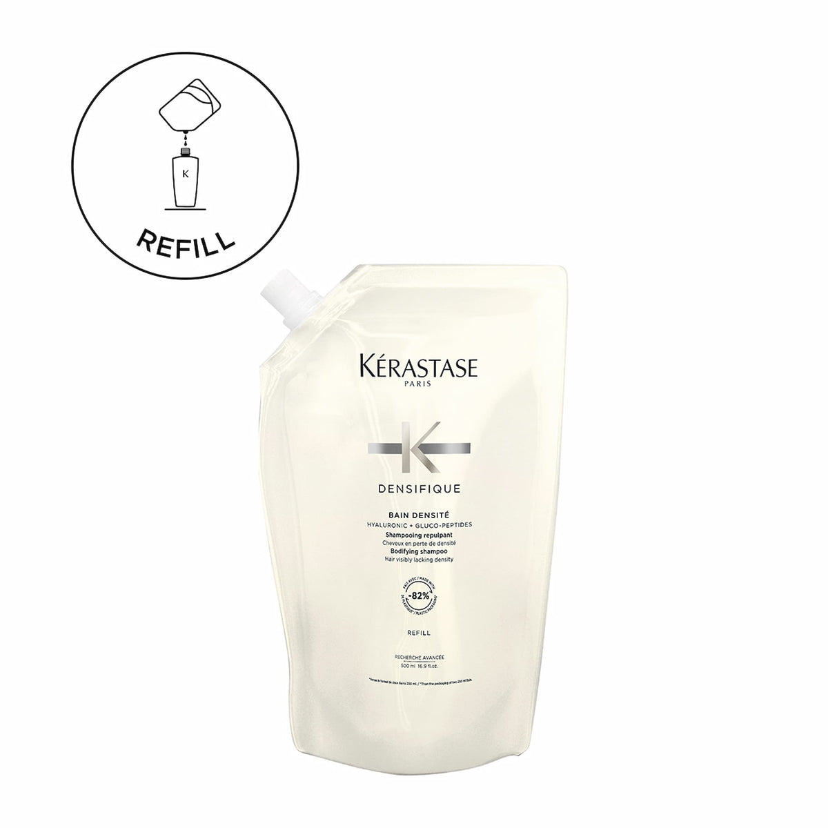 Kerastase Densifique Refill Bain Densite Σαμπουάν Για Πυκνότητα 500ml 1