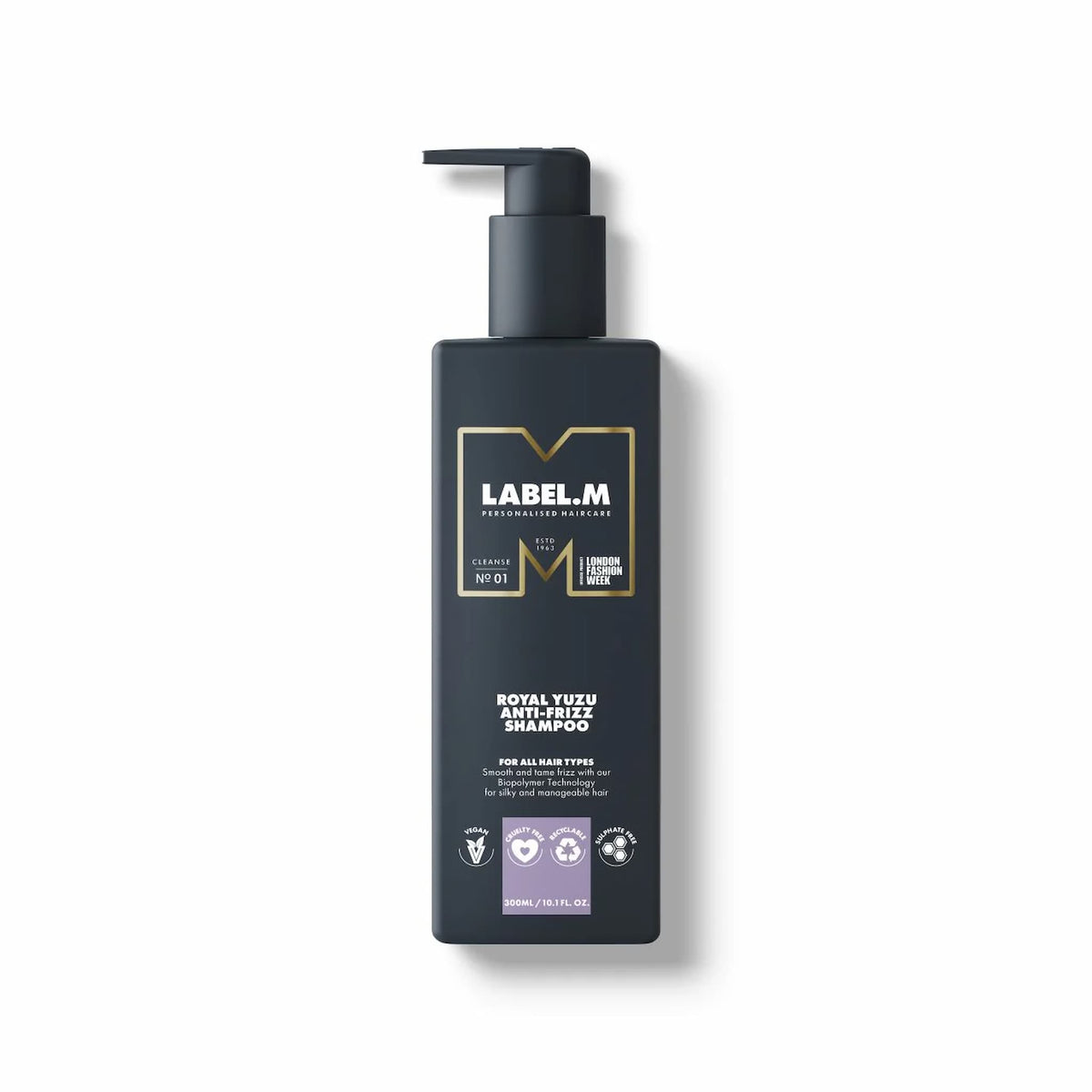 Label.m Royal Yuzu Anti-Frizz Shampoo 300ml