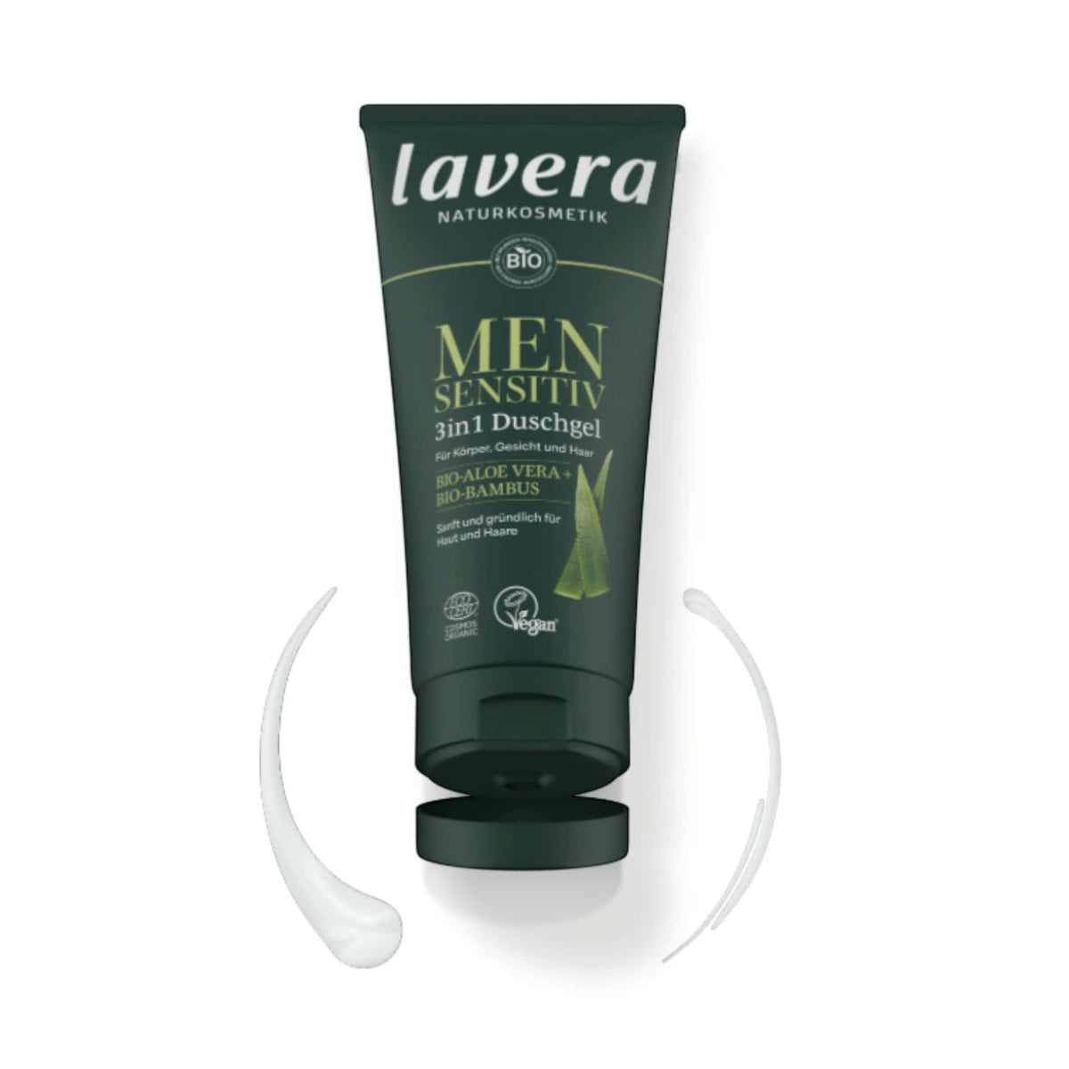 Lavera Men Sensitiv Ενυδατική Κρέμα Προσώπου με Βιολογική Αλόη και Φυσικό Υαλουρονικό Οξύ 50ml 2