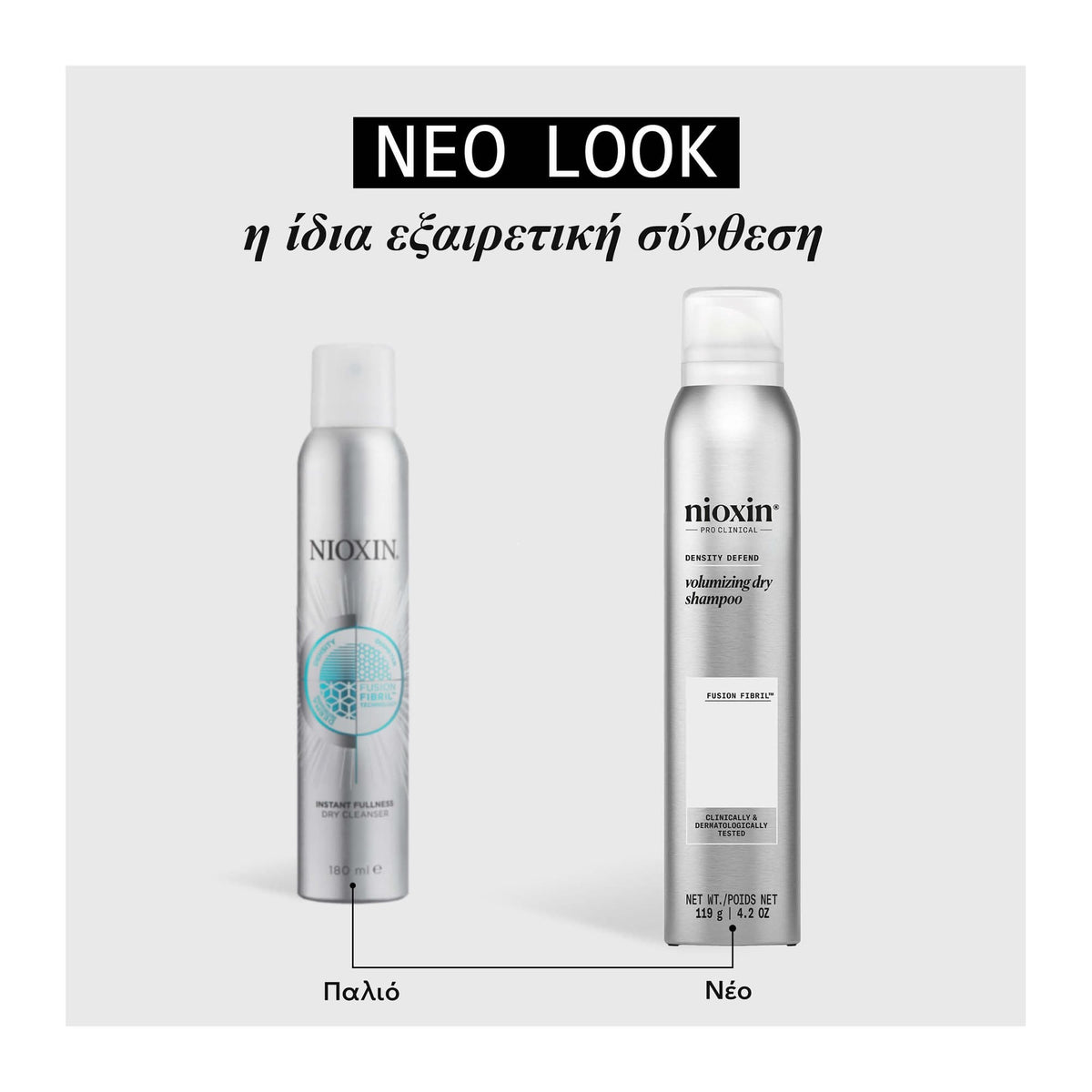 Nioxin Volumizing Dry Shampoo Όγκου για Λιπαρά Μαλλιά 180ml