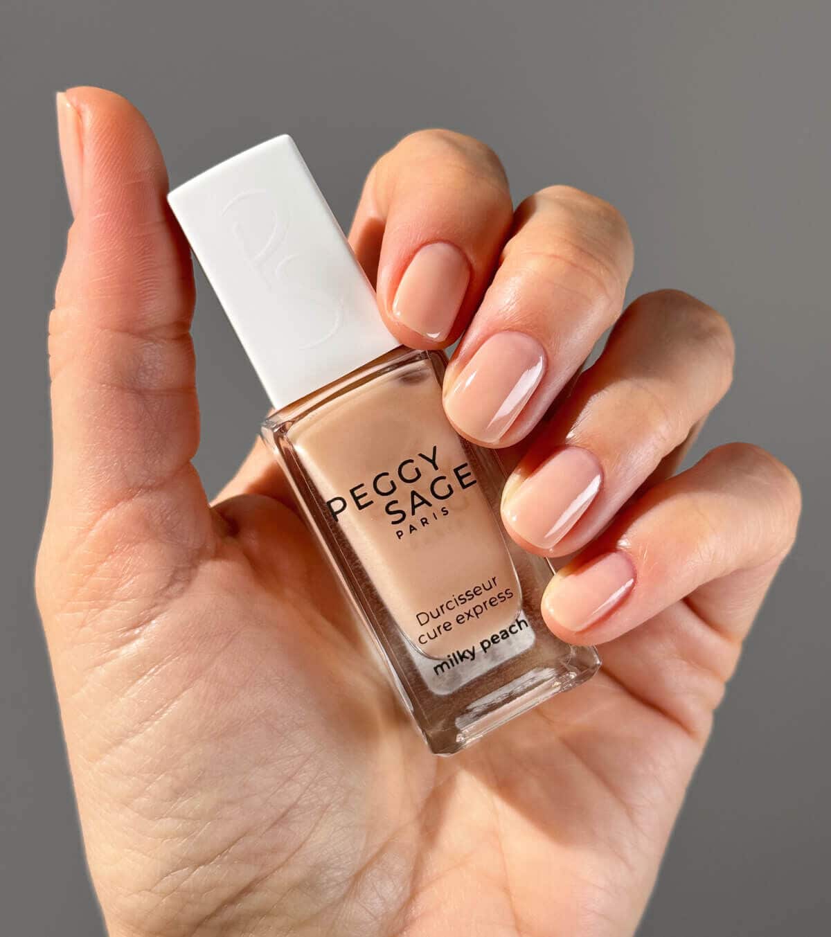 Peggy Sage Cure Express Nail Hardener Milky Peach 11ml 2