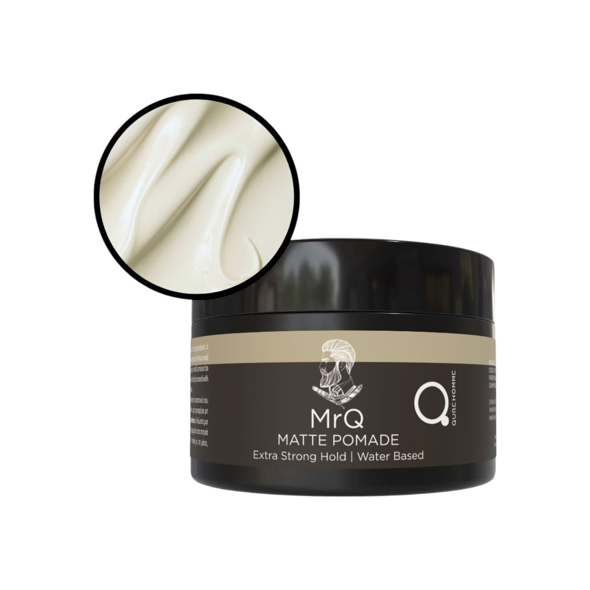 Qure Homme MrQ Matte Pomade Extra Strong Hold Water Based 100ml
