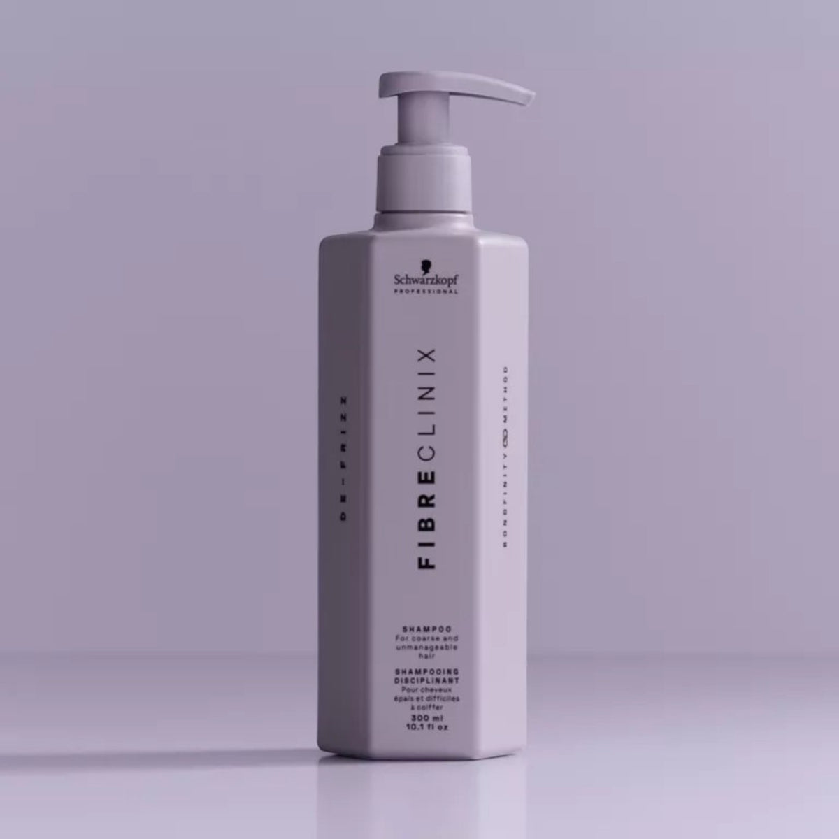 Schwarzkopf Professional Fibre Clinix De-Frizz Σαμπουάν Για Χοντρά Ατίθασα Μαλλιά 300ml