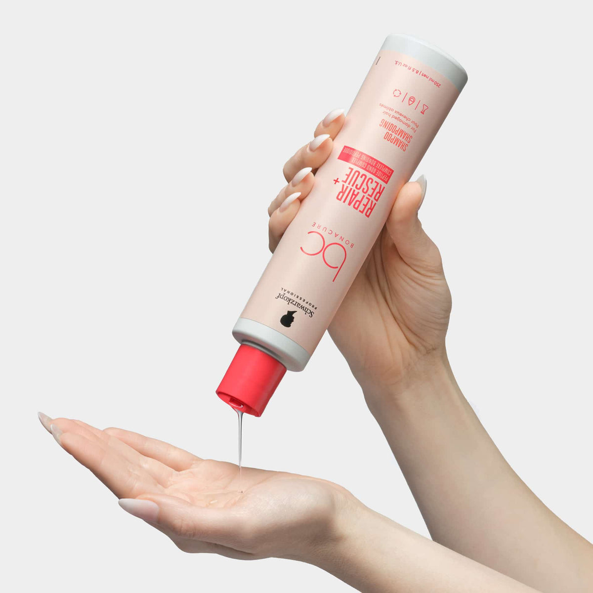 Schwarzkopf Professional BC Bonacure Repair Rescue+ Shampoo Σαμπουάν Επανόρθωσης για Ταλαιπωρημένα Μαλλιά 250ml 4