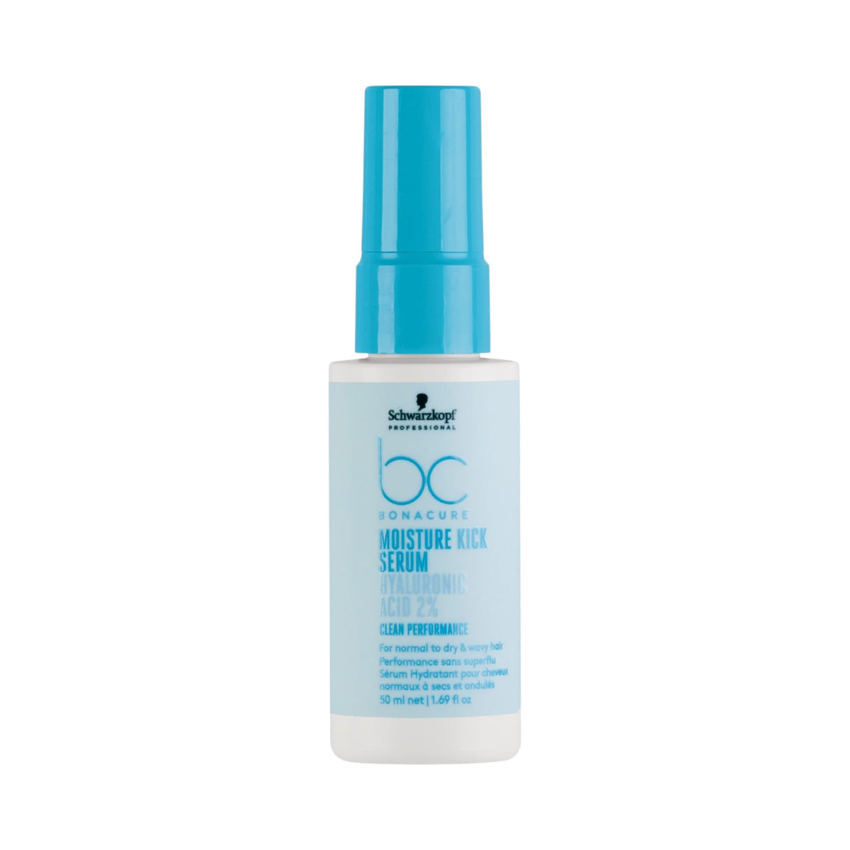 Schwarzkopf Professional BC Bonacure Moisture Kick Hyaluronic Serum Ενυδατικός Ορός Μαλλιών με Υαλουρονικό Οξύ 50ml 1