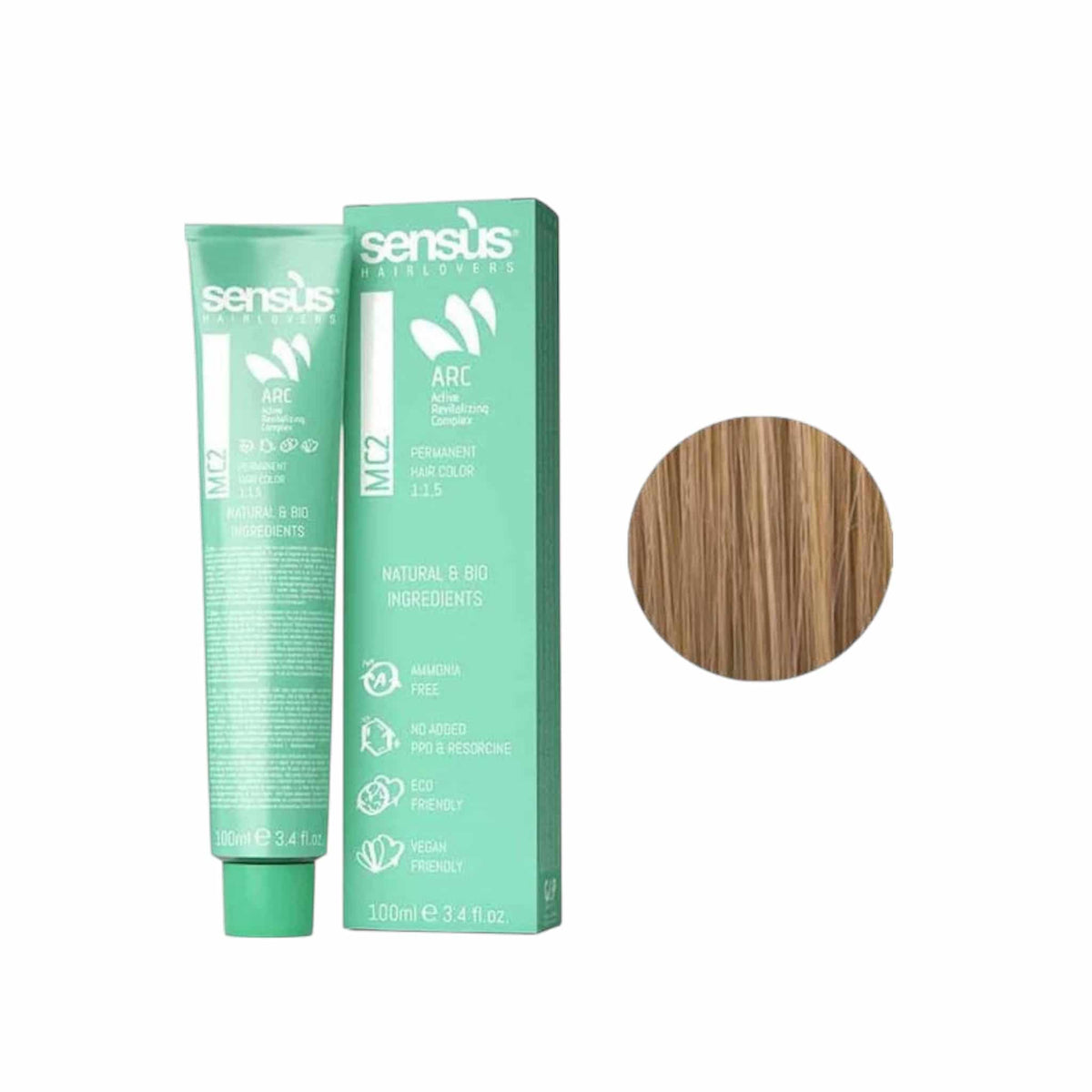 Sensus Mc2 Permanent Hair Color Βαφή Χωρίς Αμμωνία 100ml