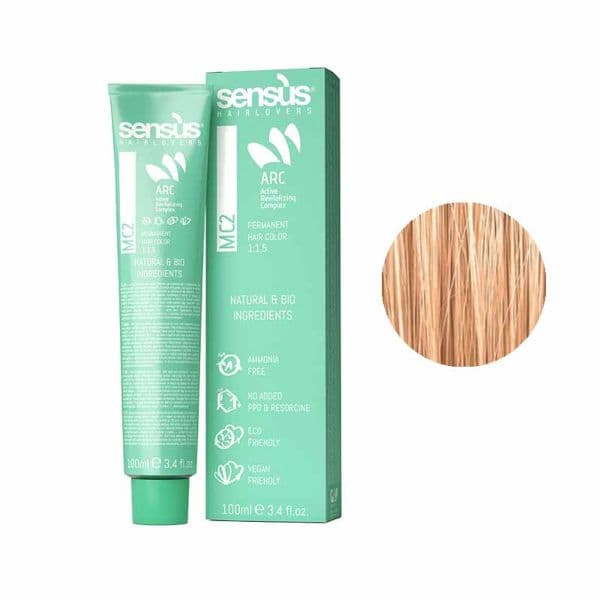 Sensus Mc2 Permanent Hair Color Βαφή Χωρίς Αμμωνία 100ml
