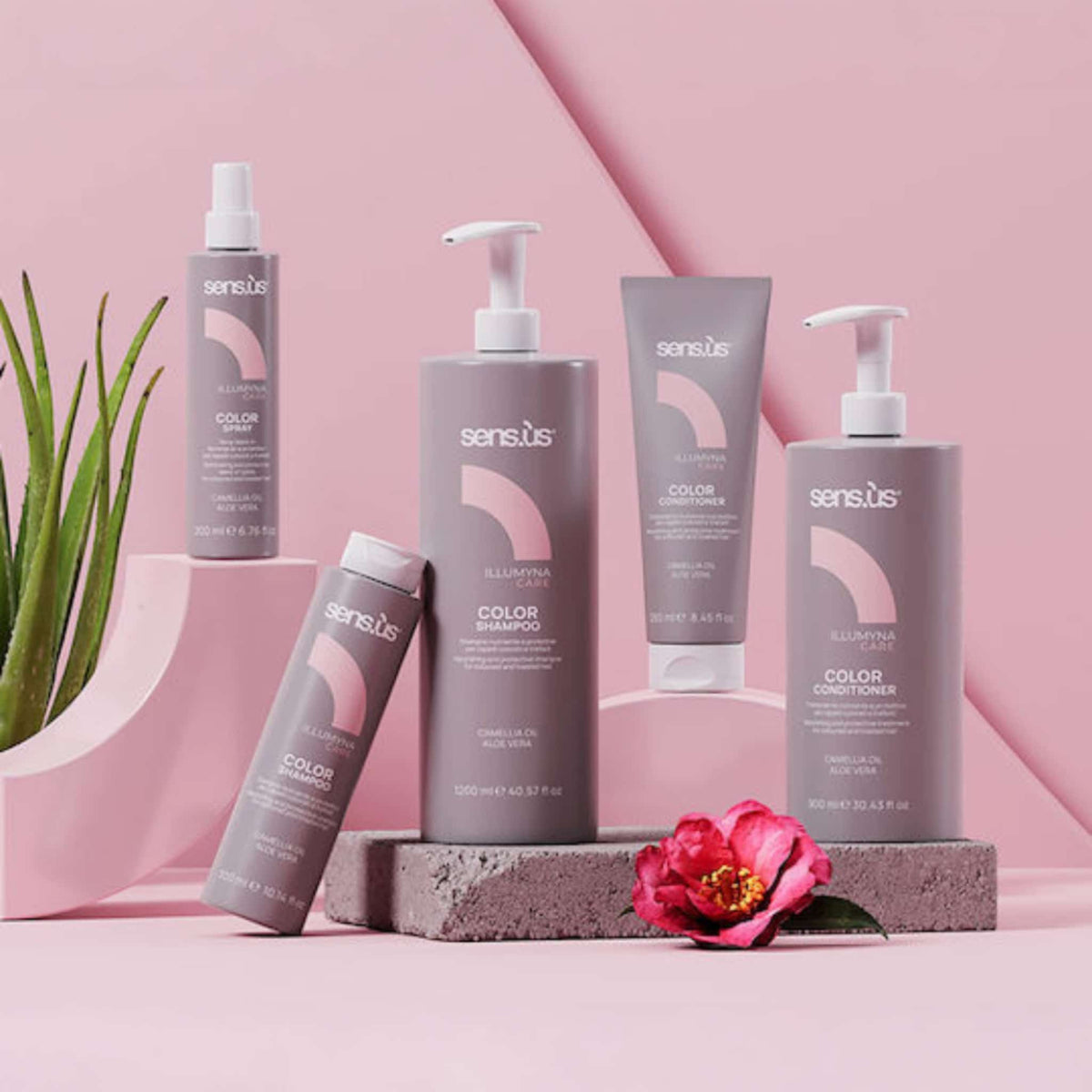 Sensus Illumyna Care Color Shampoo Σαμπουάν για Βαμμένα Μαλλιά 1200ml 2
