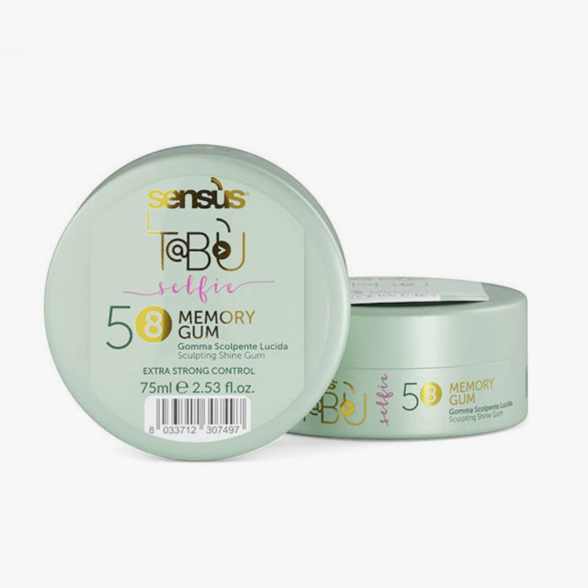 Sensus Tabu Selfie Memory Gum 58 Τσίχλα Μνήμης για Διαμόρφωση 75ml 1