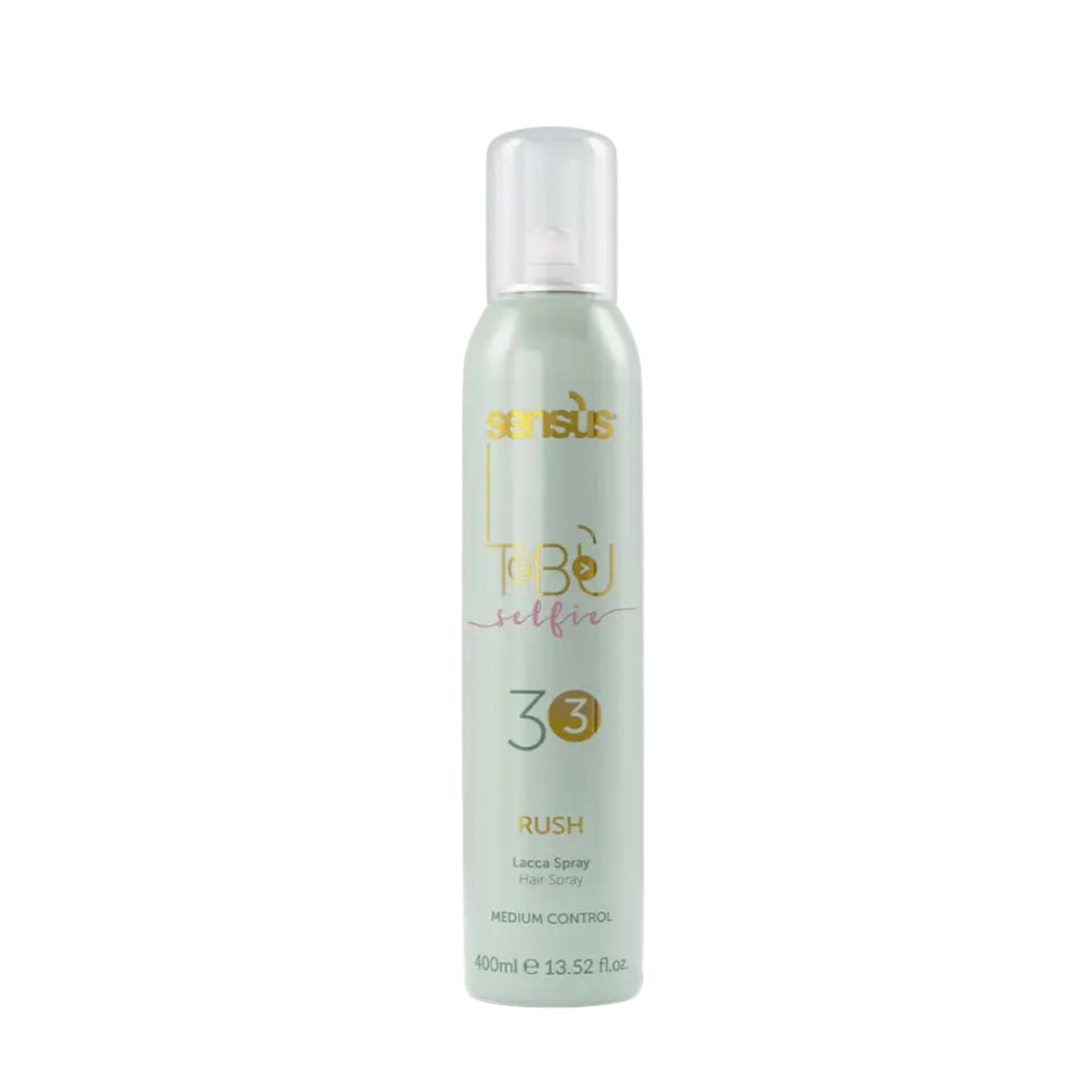 Sensus Tabu Selfie Rush Hair Spray 33 Λακ Μαλλιών με Μεσαίο Κράτημα 400ml 1