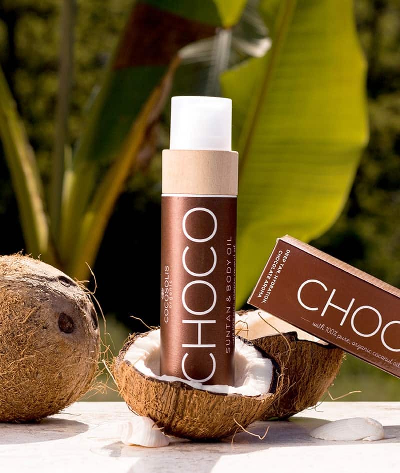 Cocosolis Choco Suntan & Body Oil Λάδι Μαυρίσματος 200ml 2