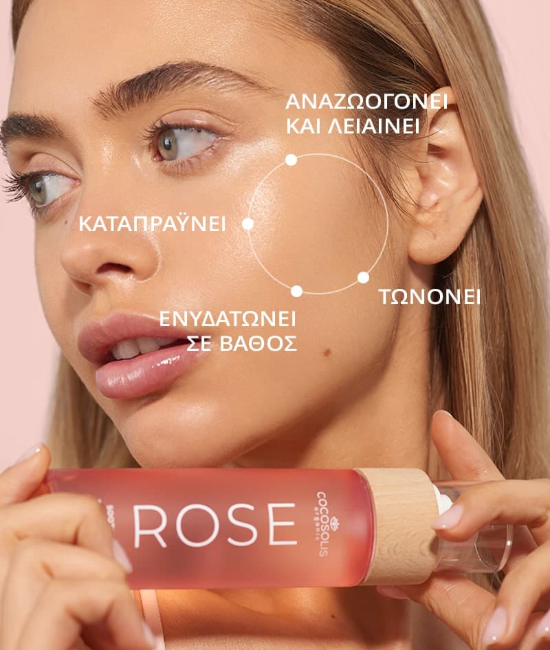Cocosolis Rose Soothing Spray Toner Καταπραϋντική Λοσιόν Προσώπου 110ml 2