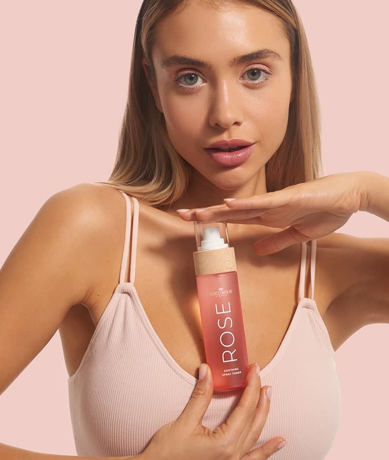 Cocosolis Rose Soothing Spray Toner Καταπραϋντική Λοσιόν Προσώπου 110ml 5
