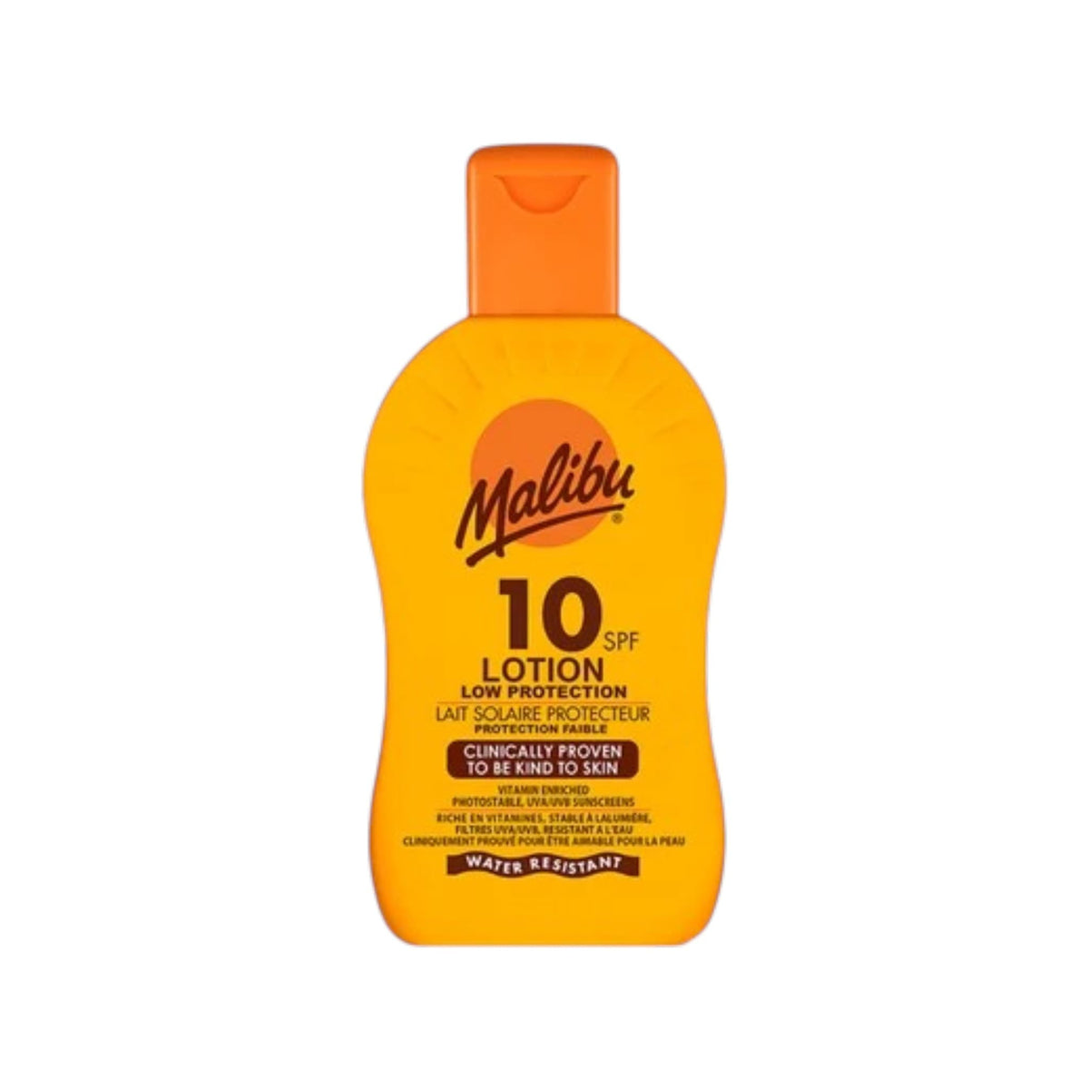 Malibu Lotion SPF10 Αντηλιακή Λοσιόν Σώματος 200ml 1
