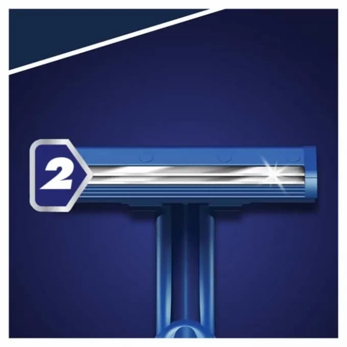 Gillette Blue II Ξυραφάκια Μιας Χρήσης με Δύο Λεπίδες 6τμχ 3
