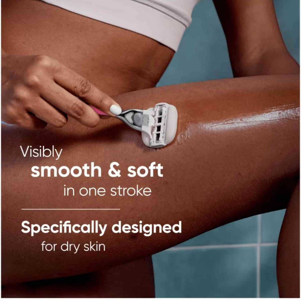 Gillette Venus Pro Comfort Glide Tropical Γυναικείο Ξυραφάκι με Ανταλλακτική Κεφαλή 5 Λεπίδων 3τμχ 3
