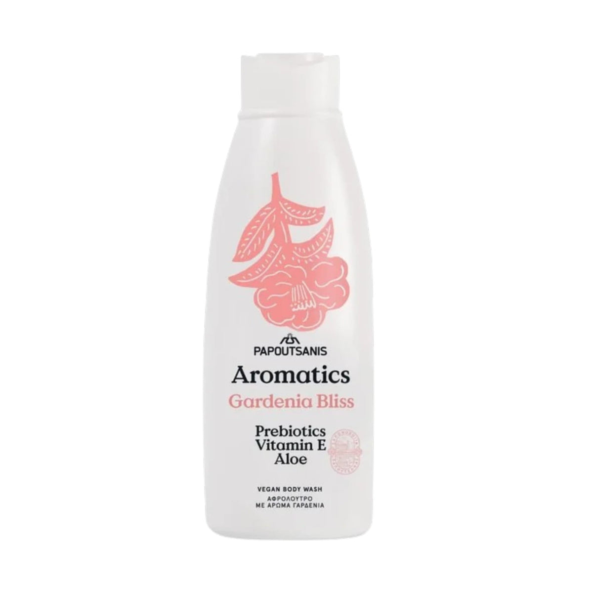 Papoutsanis Aromatics Gardenia Bliss Body Wash Κρεμώδες Αφρόλουτρο 650ml 1