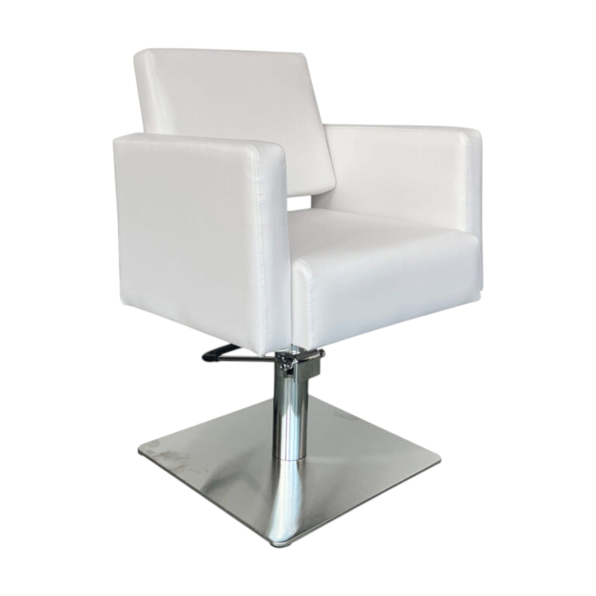 Salon Pro Economy Styling Chair Dalia White 6205 by GL 1