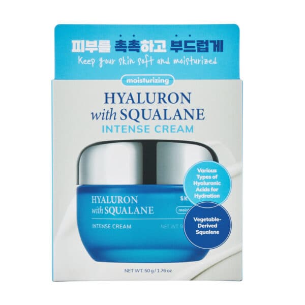 SKIN627 Hyaluron with Squalane Intense Cream Εντατική Ενυδατική Κρέμα Προσώπου 50g 3